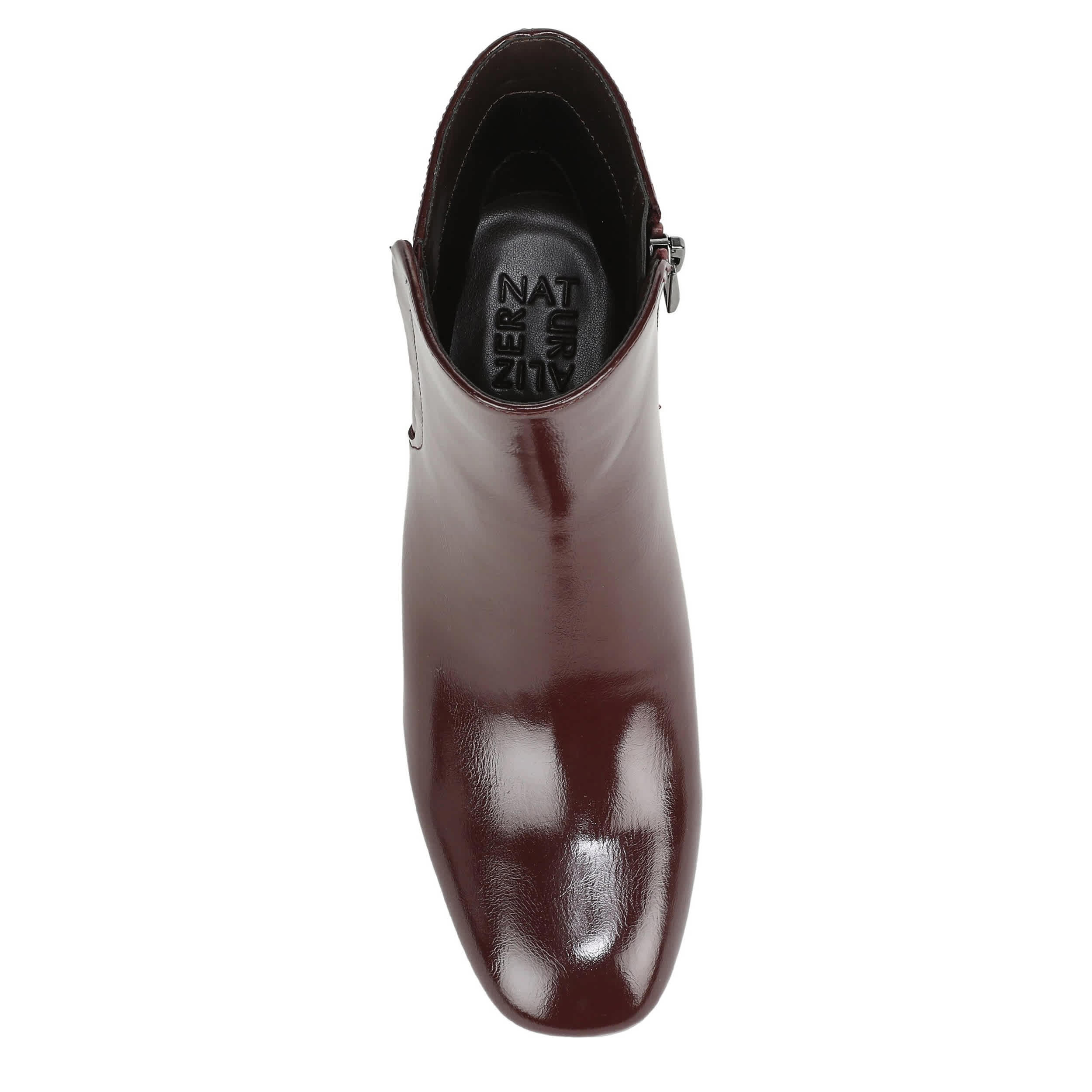 NATURALIZER-WOMENS DELANEY BOOTIE-WINE & 