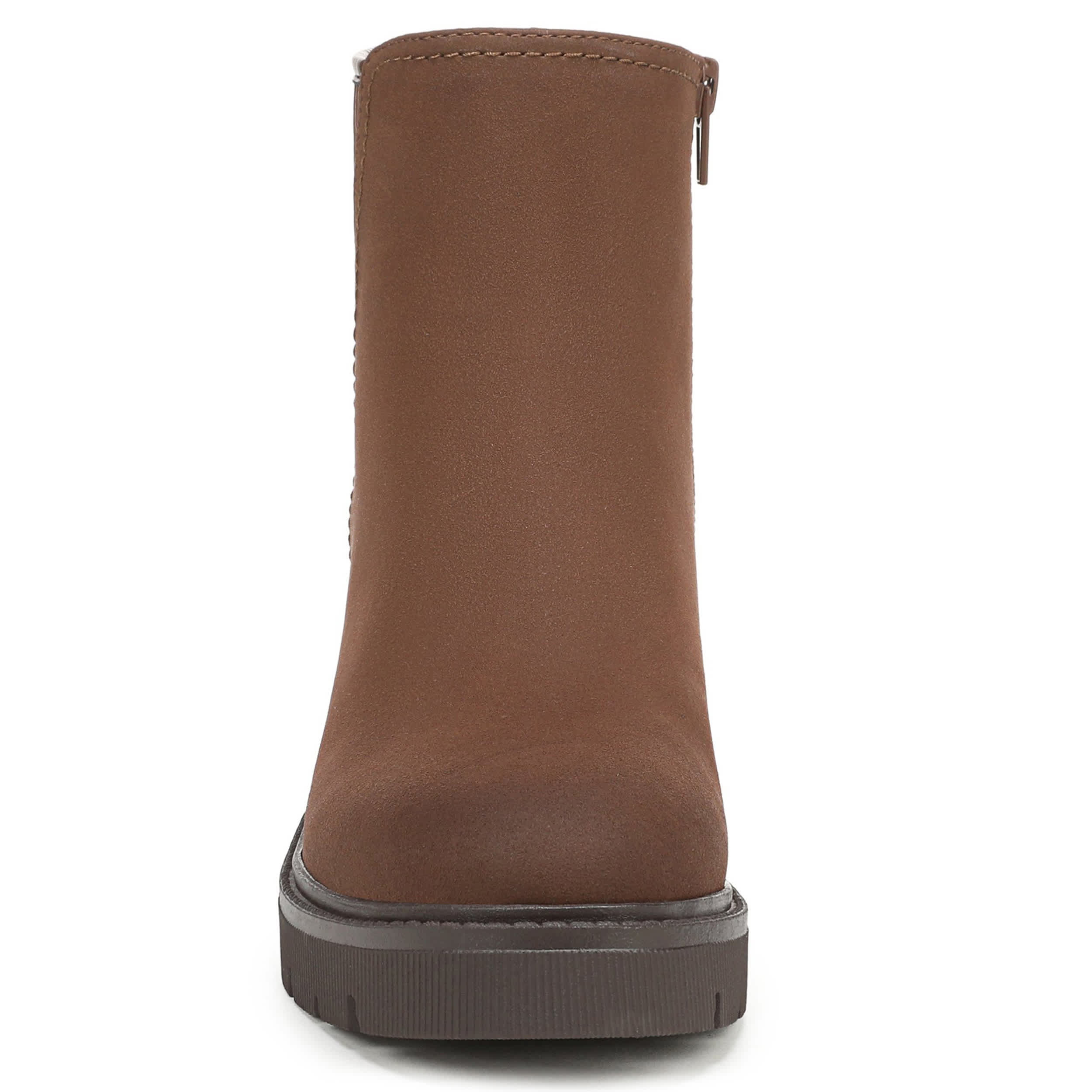NATURALIZER-WOMENS JANET BOOTIE-BROWN & 