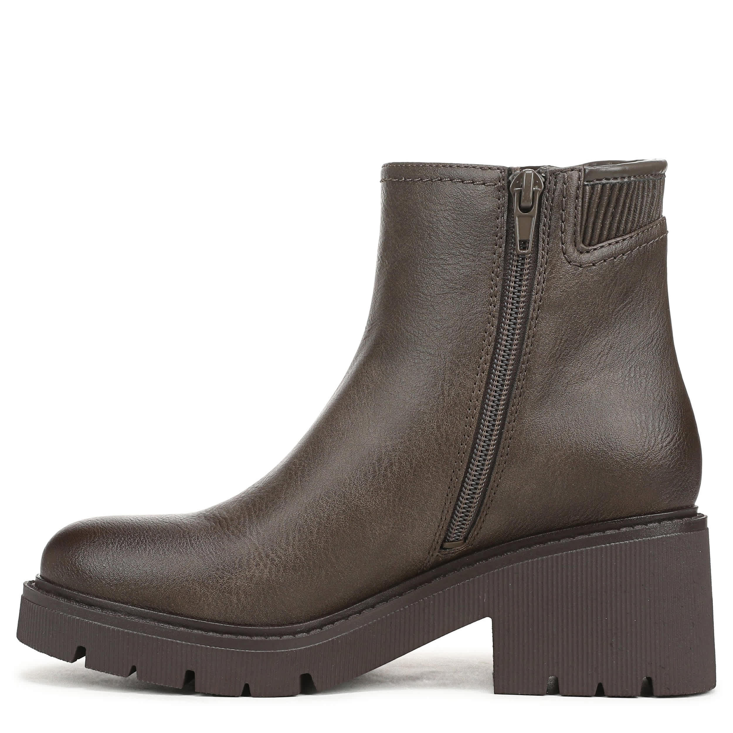 NATURALIZER-WOMENS JANET BOOTIE-GREY & 