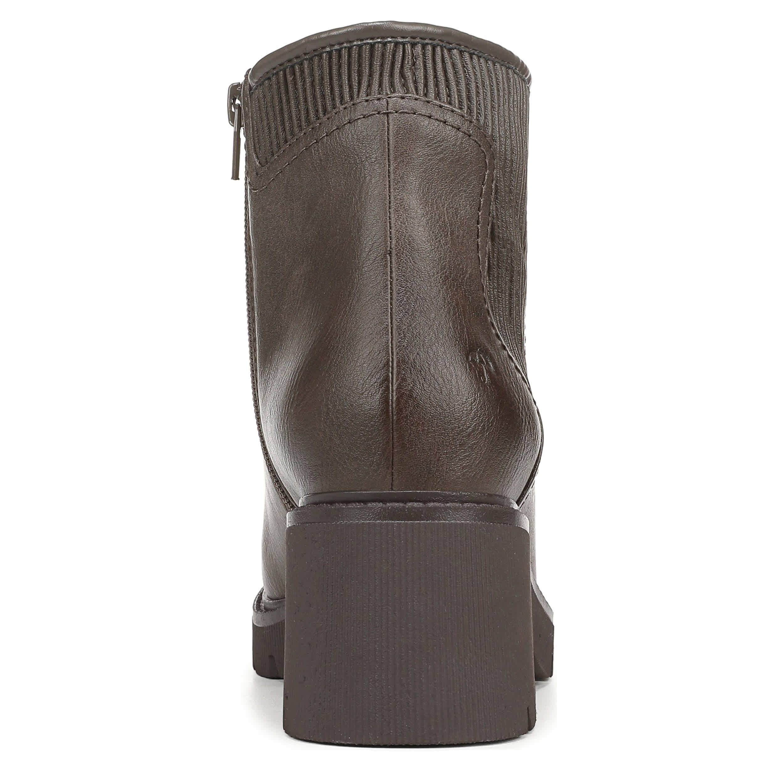 NATURALIZER-WOMENS JANET BOOTIE-GREY & 