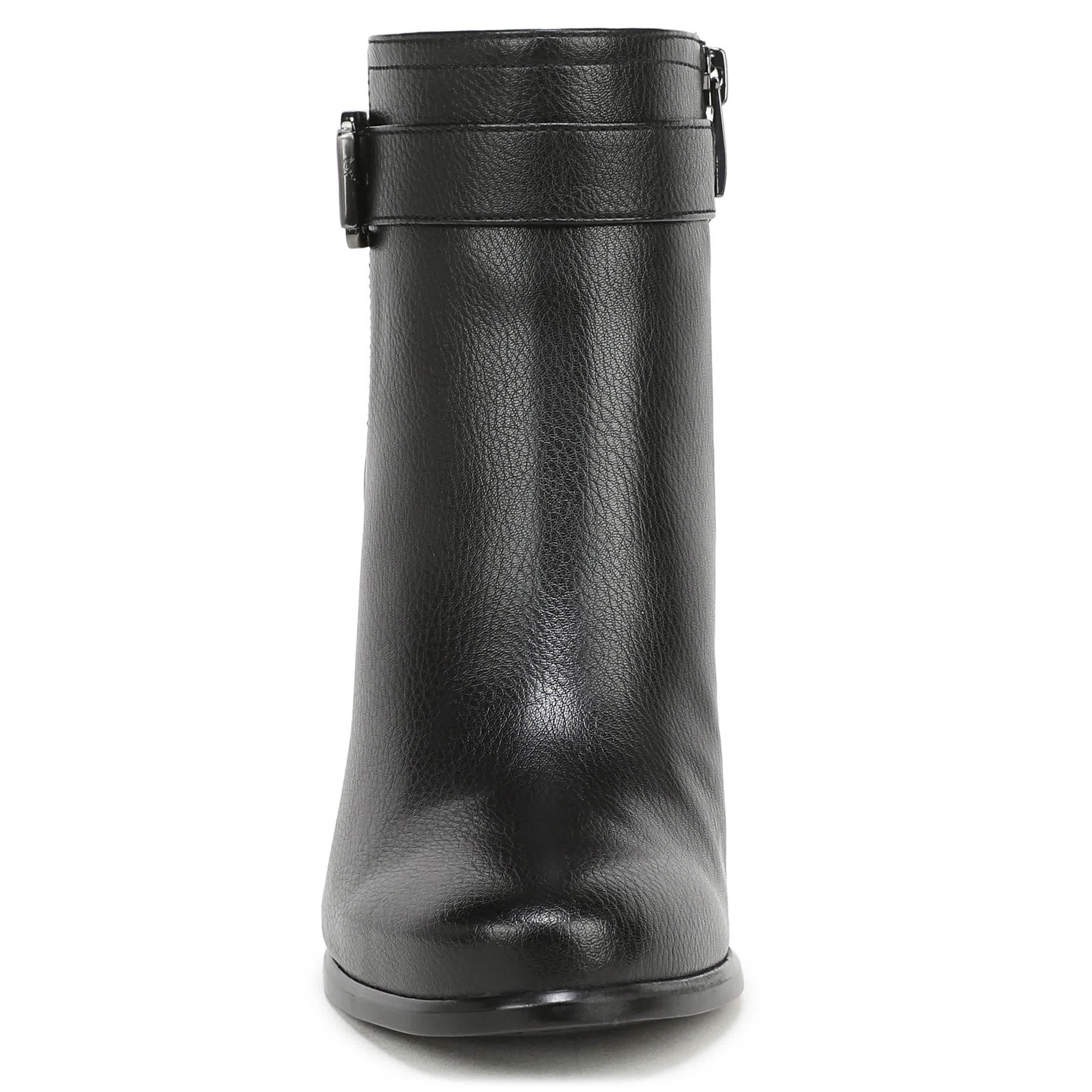NATURALIZER-WOMENS SOLANA BOOTIE-BLACK & 