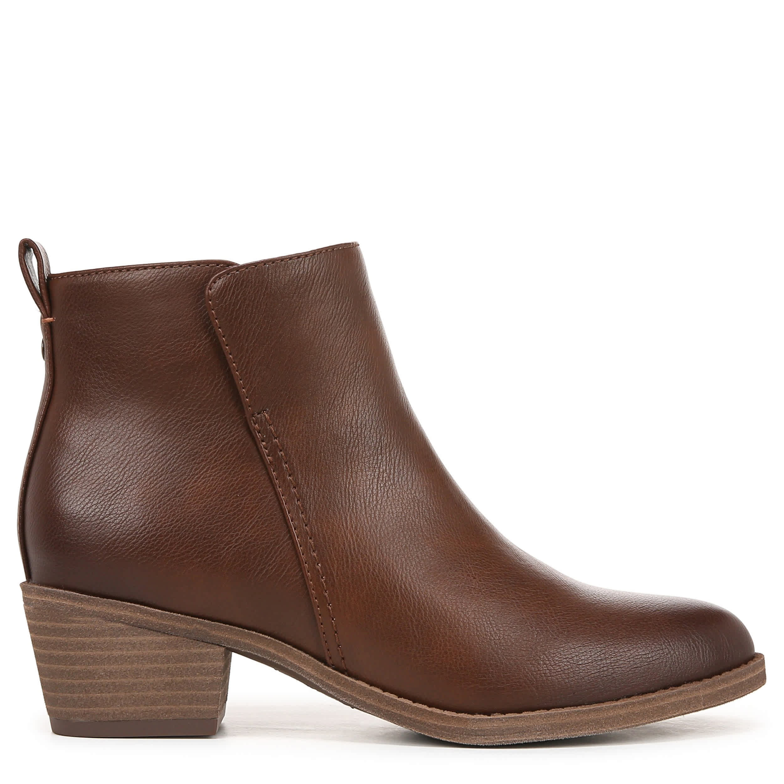 NATURALIZER-WOMENS ZAYLEE BOOTIE-COFFEE & 