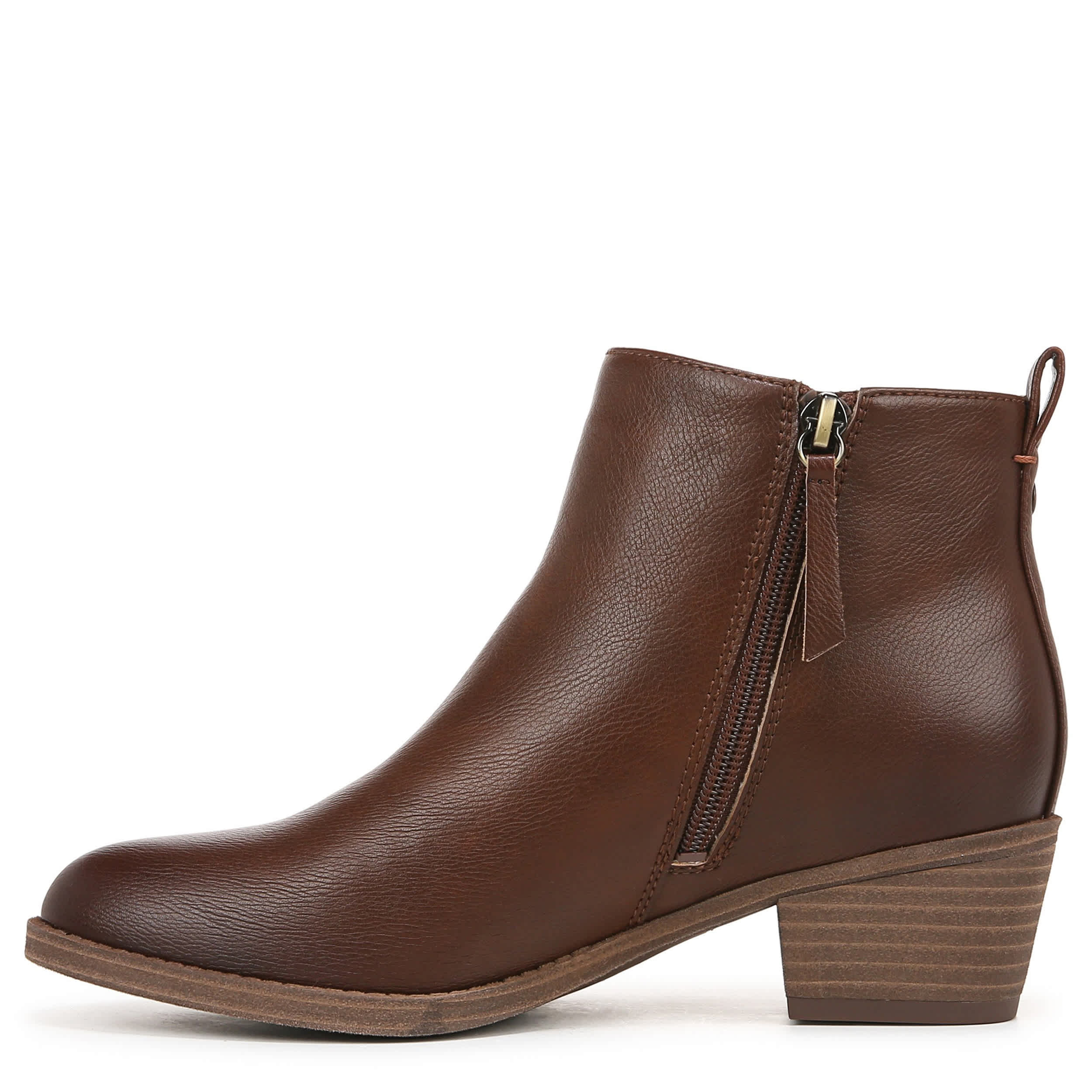 NATURALIZER-WOMENS ZAYLEE BOOTIE-COFFEE & 