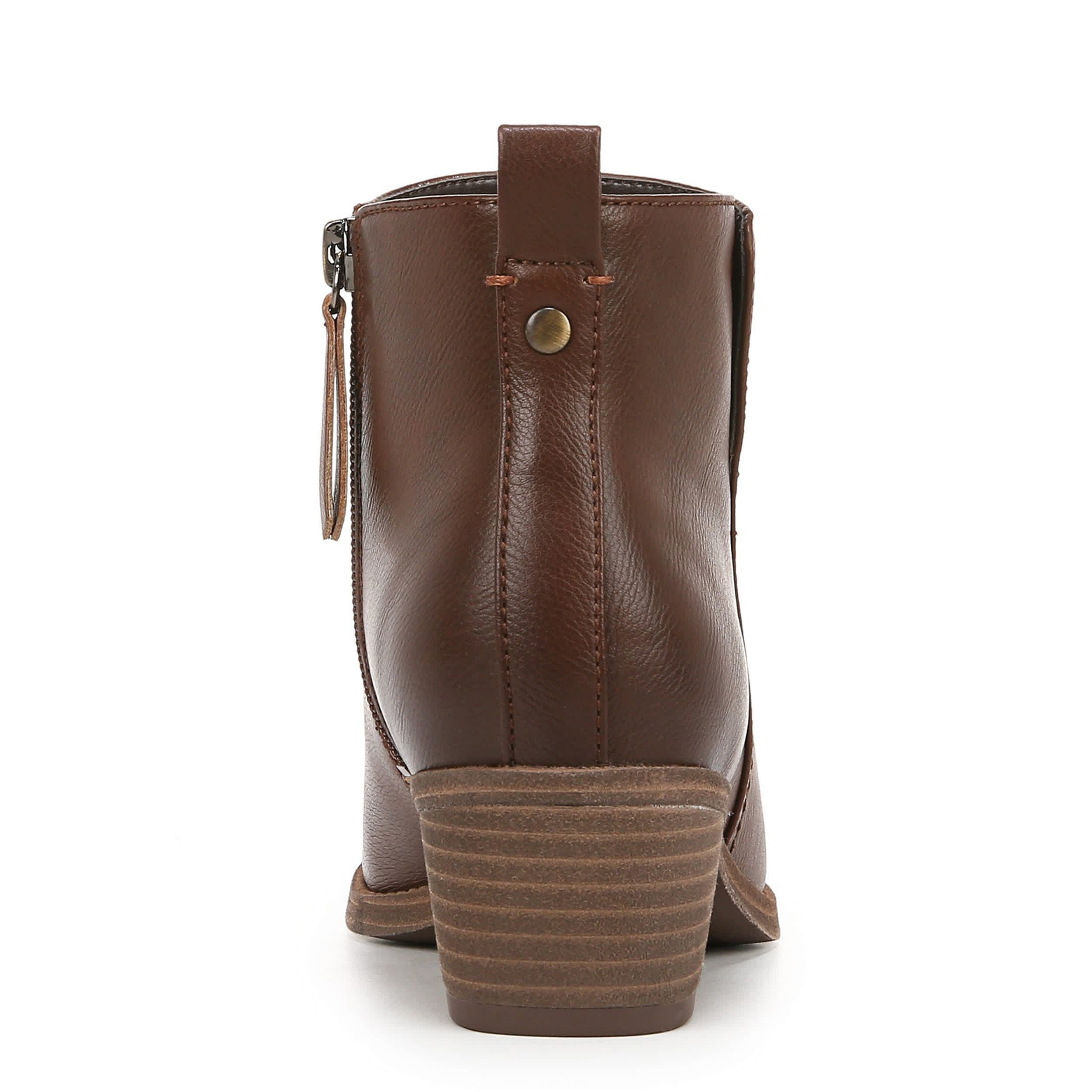 NATURALIZER-WOMENS ZAYLEE BOOTIE-COFFEE & 