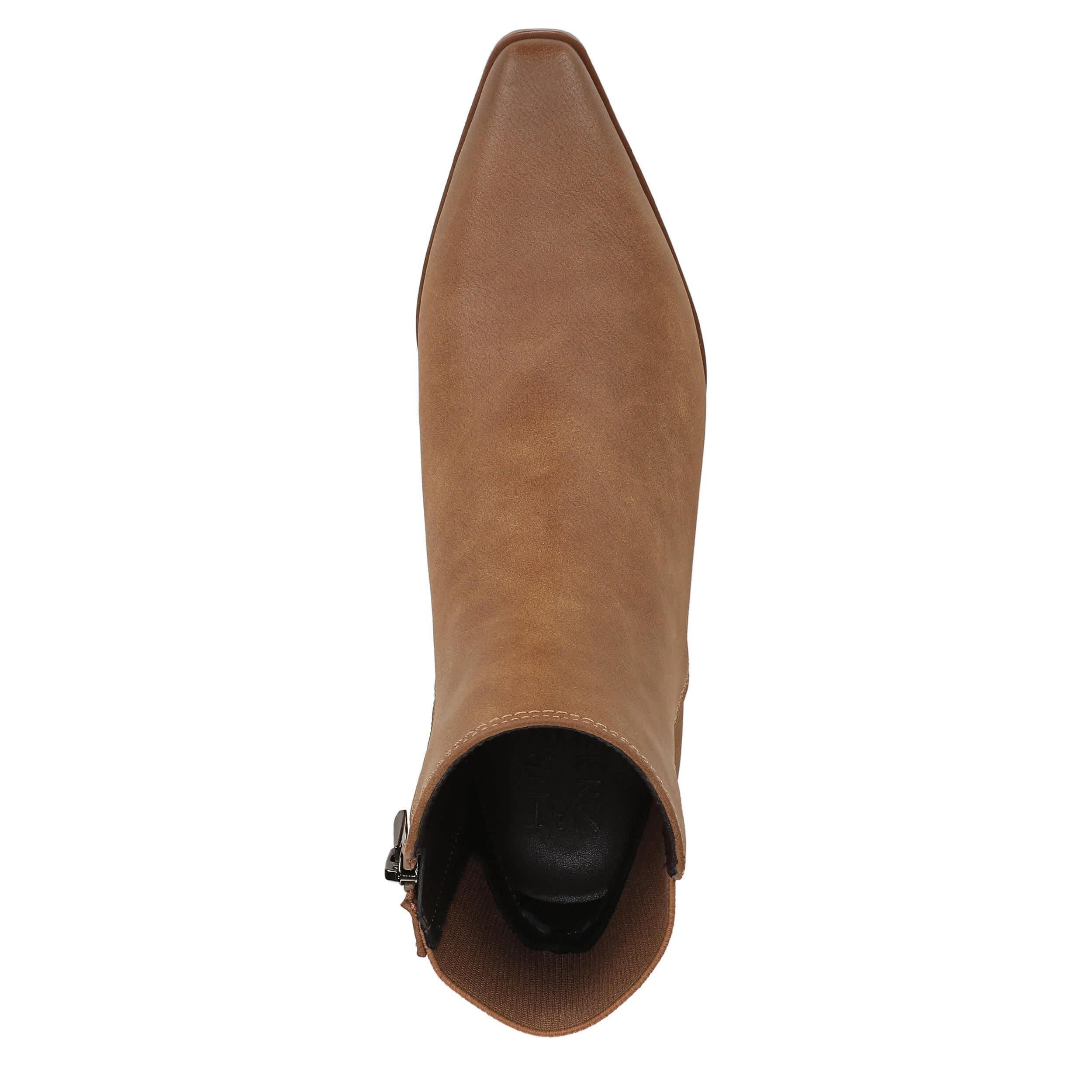 NATURALIZER-WOMENS BEA BOOTIE-CHESTNUT & 