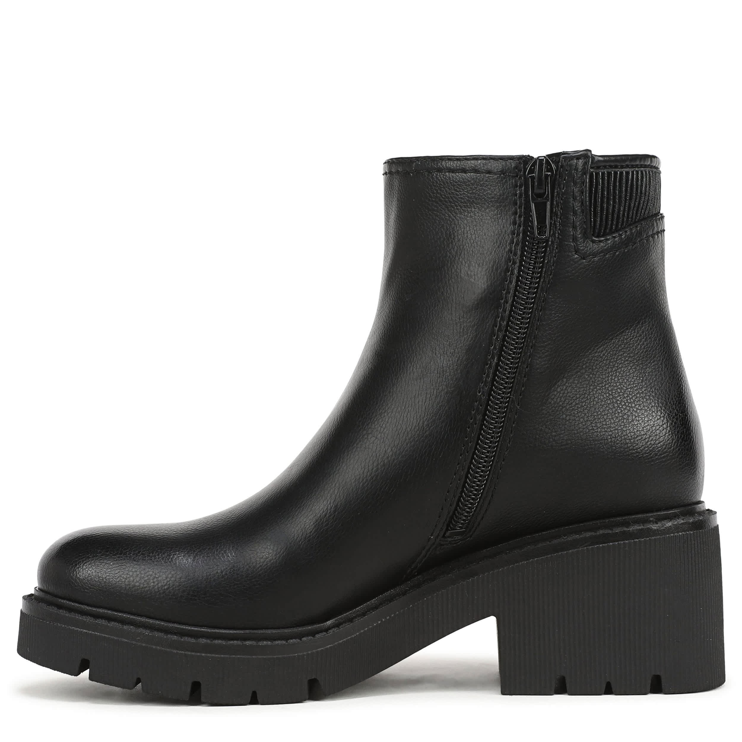 NATURALIZER-WOMENS JANET BOOTIE-BLACK & 