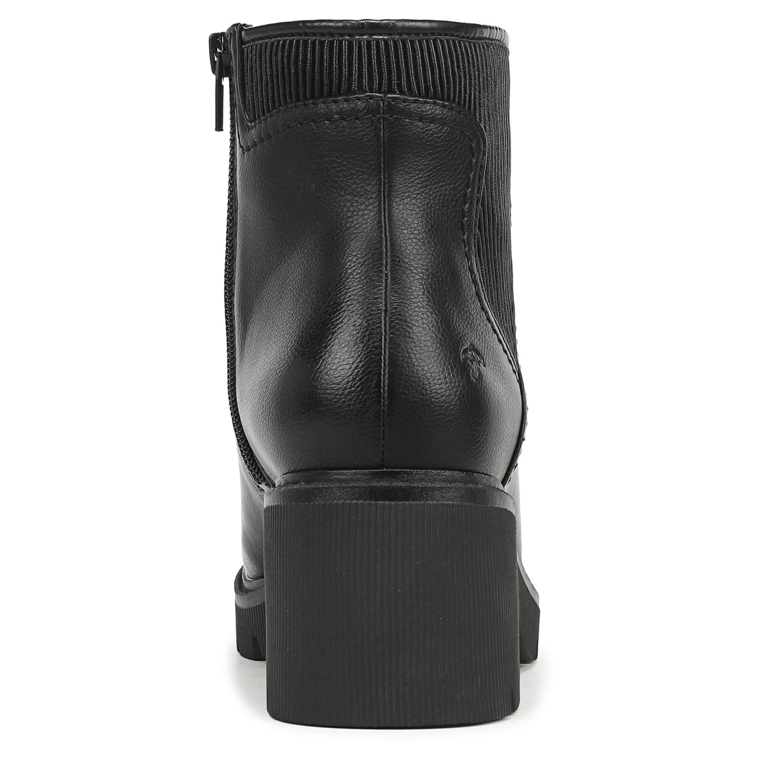 NATURALIZER-WOMENS JANET BOOTIE-BLACK & 