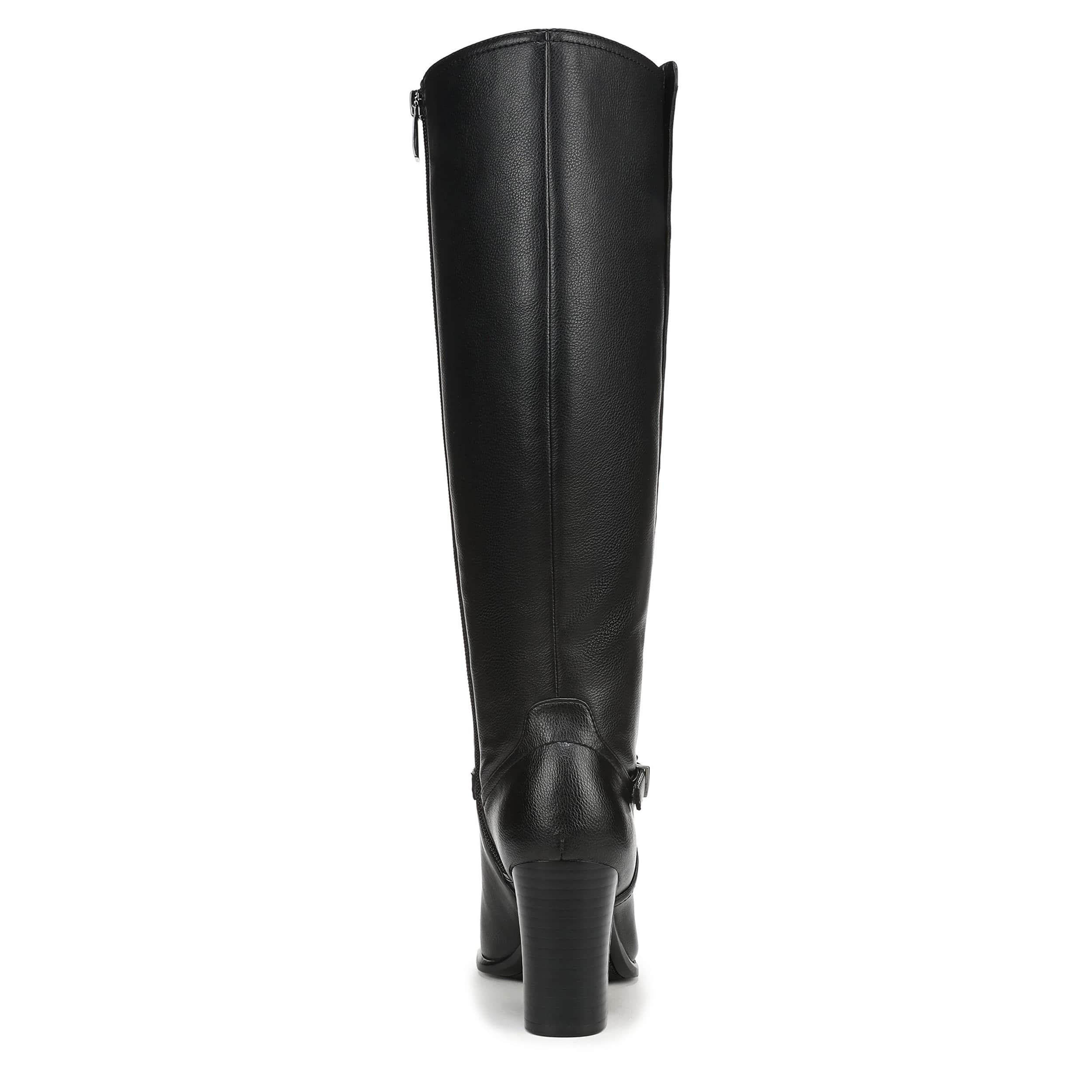 NATURALIZER-WOMENS SASHA TALL WIDE SHAFT BOOT-BLACK & 