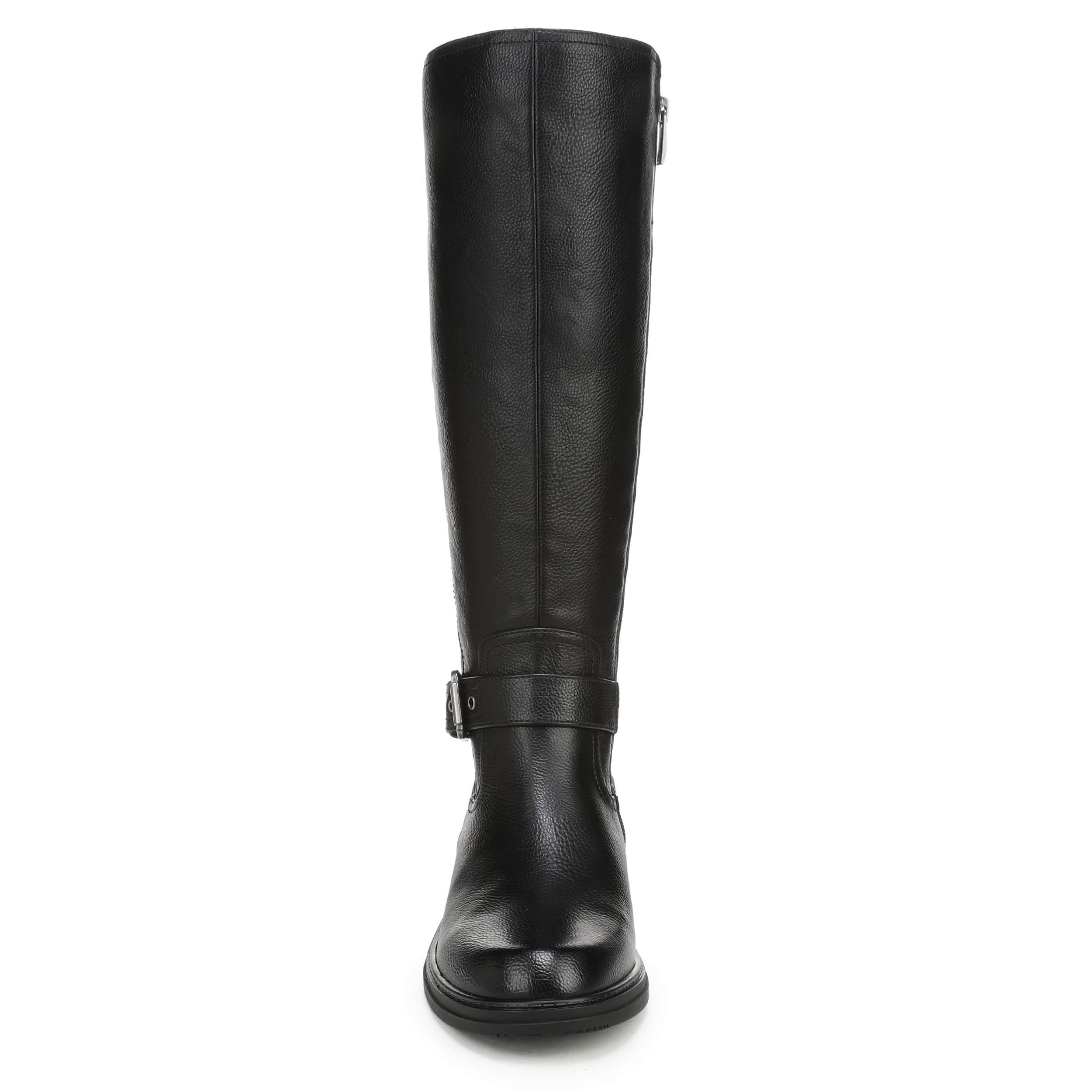 NATURALIZER-WOMENS LUXE TALL BOOT-BLACK & 