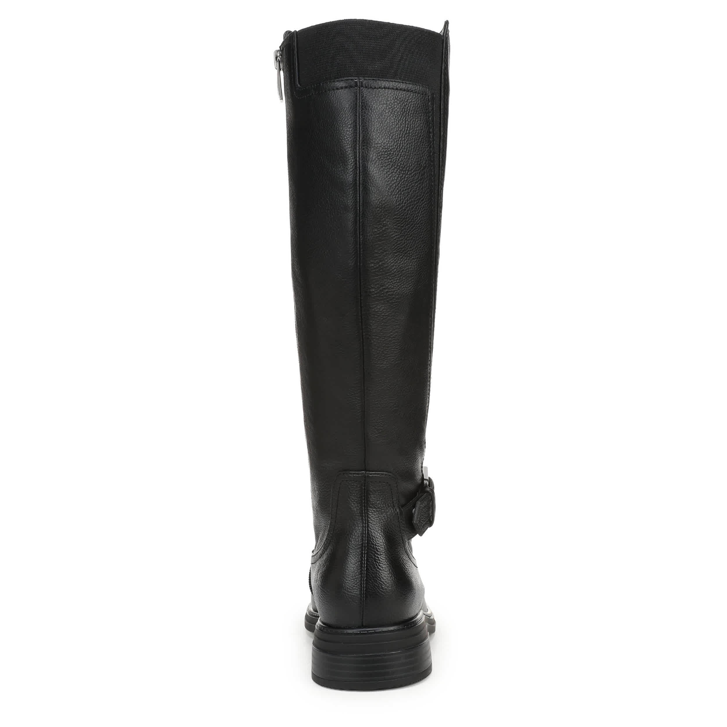 NATURALIZER-WOMENS LUXE TALL BOOT-BLACK & 
