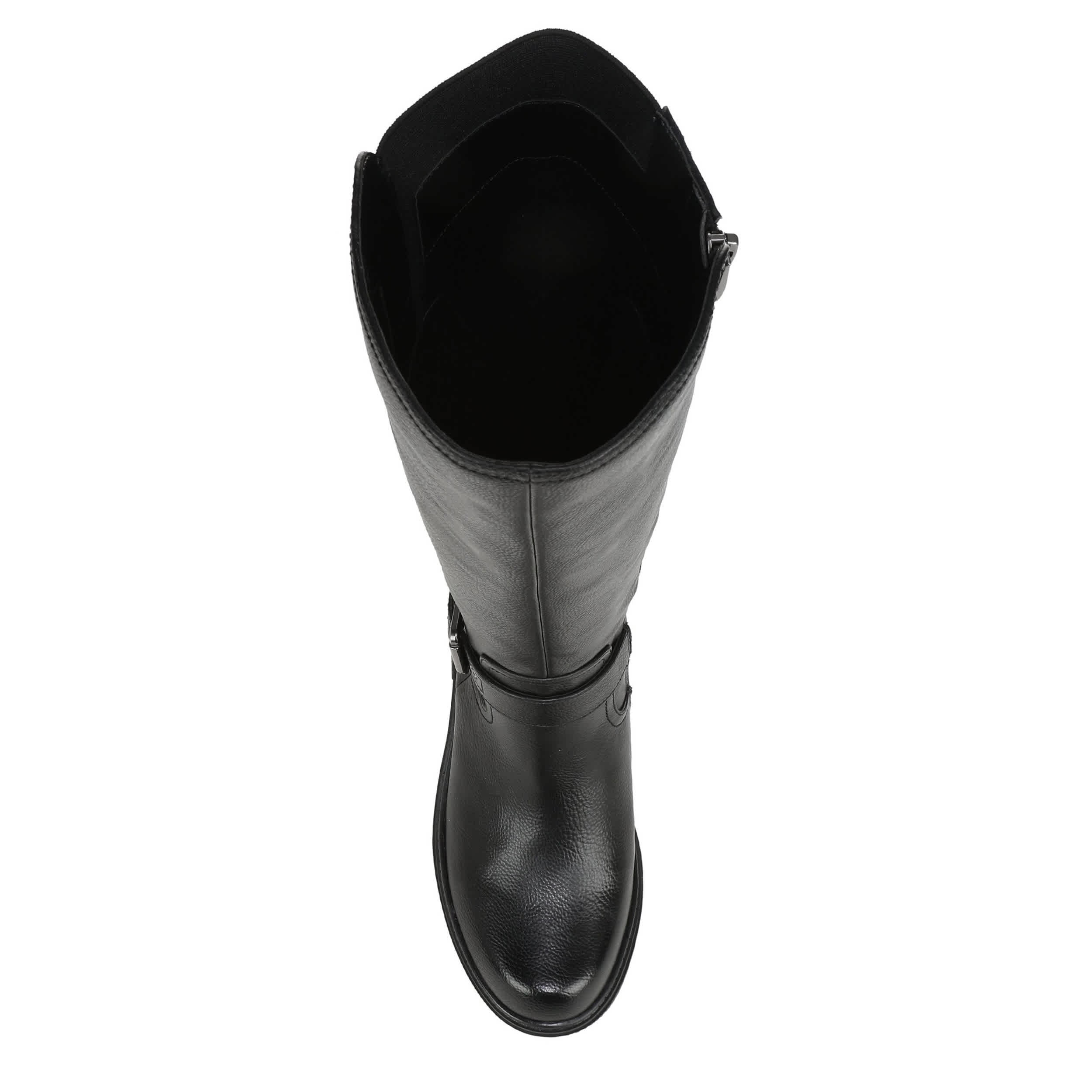 NATURALIZER-WOMENS LUXE TALL BOOT-BLACK & 