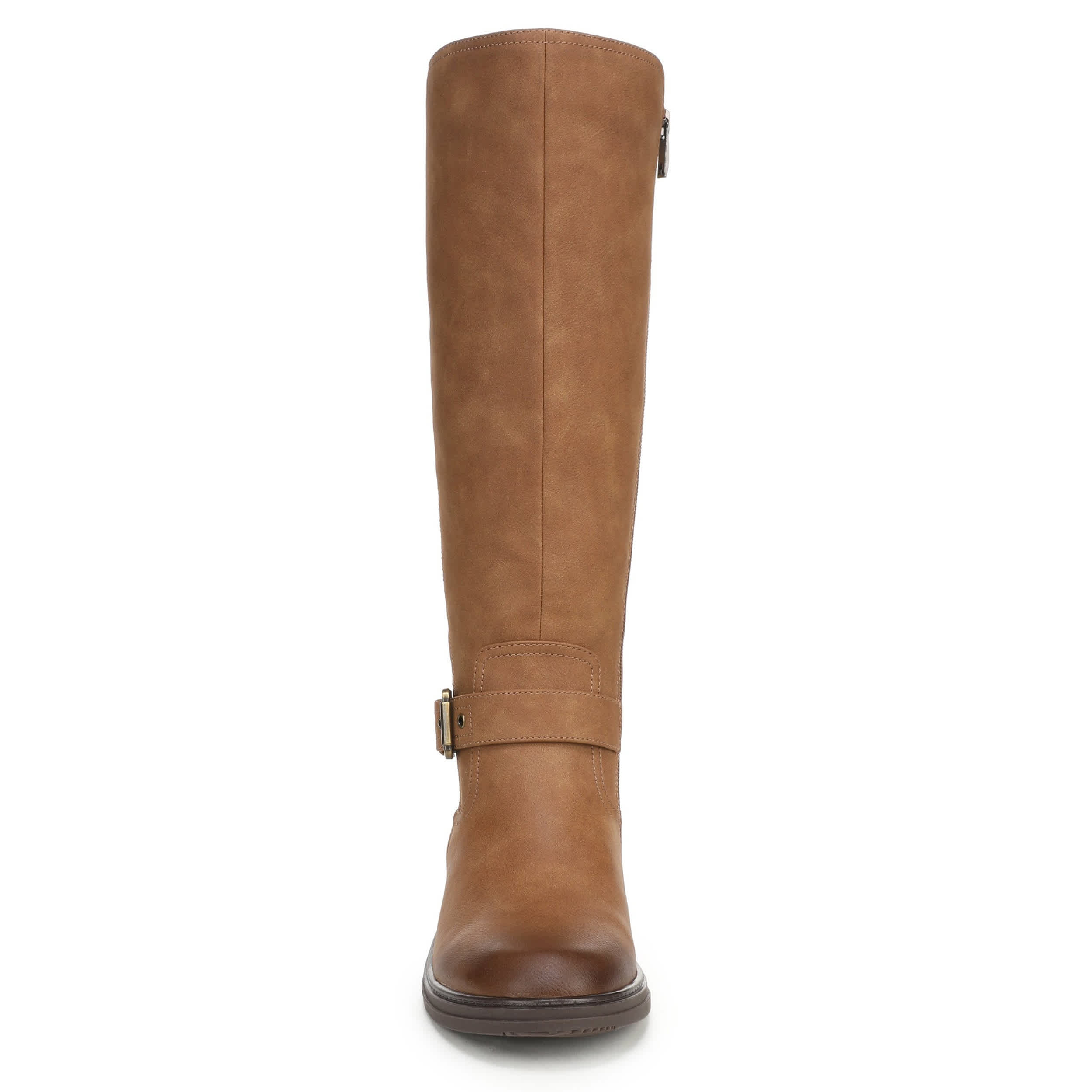 NATURALIZER-WOMENS LUXE TALL BOOT-CHESTNUT & 