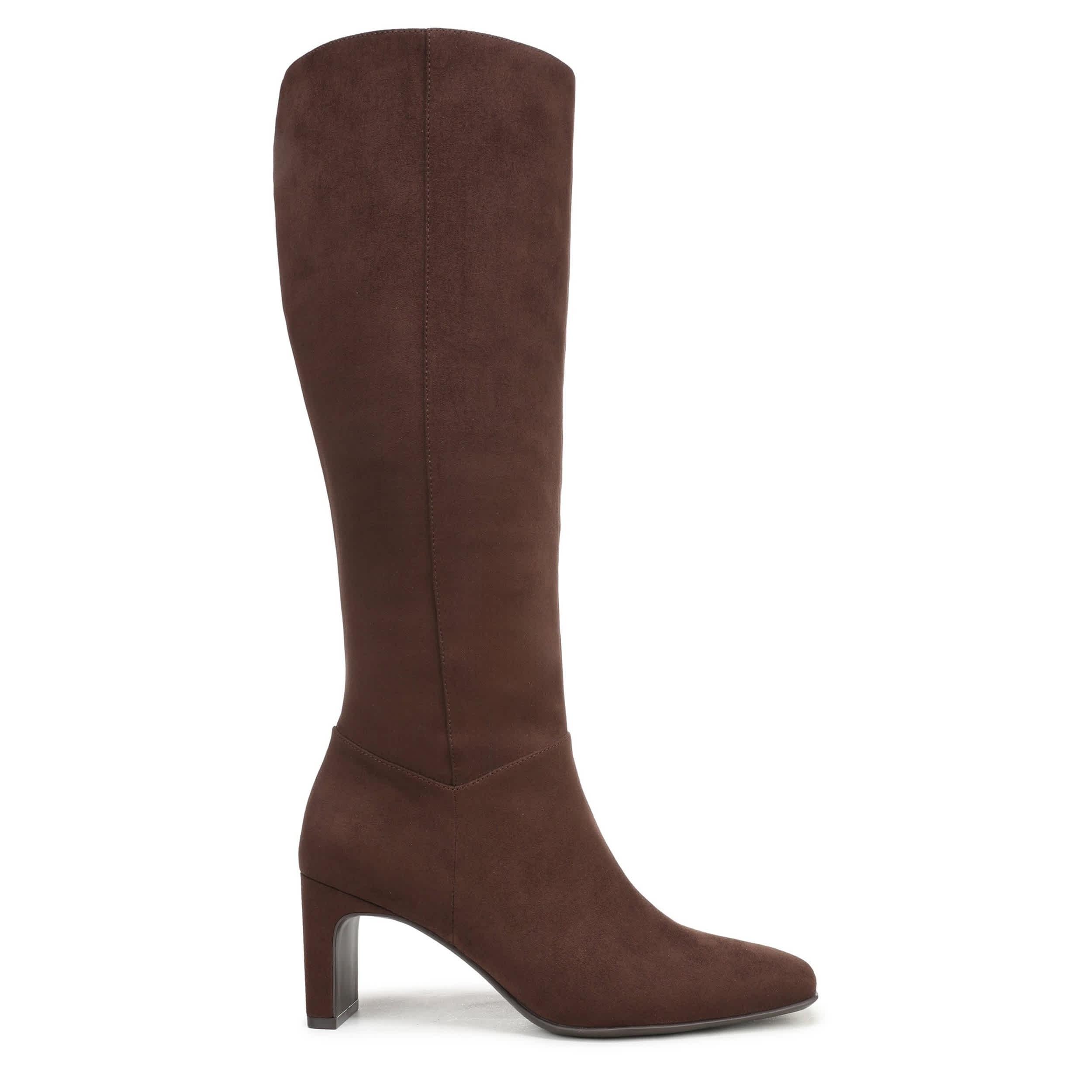 NATURALIZER-WOMENS NONA TALL BOOT-CHOCOLATE & 