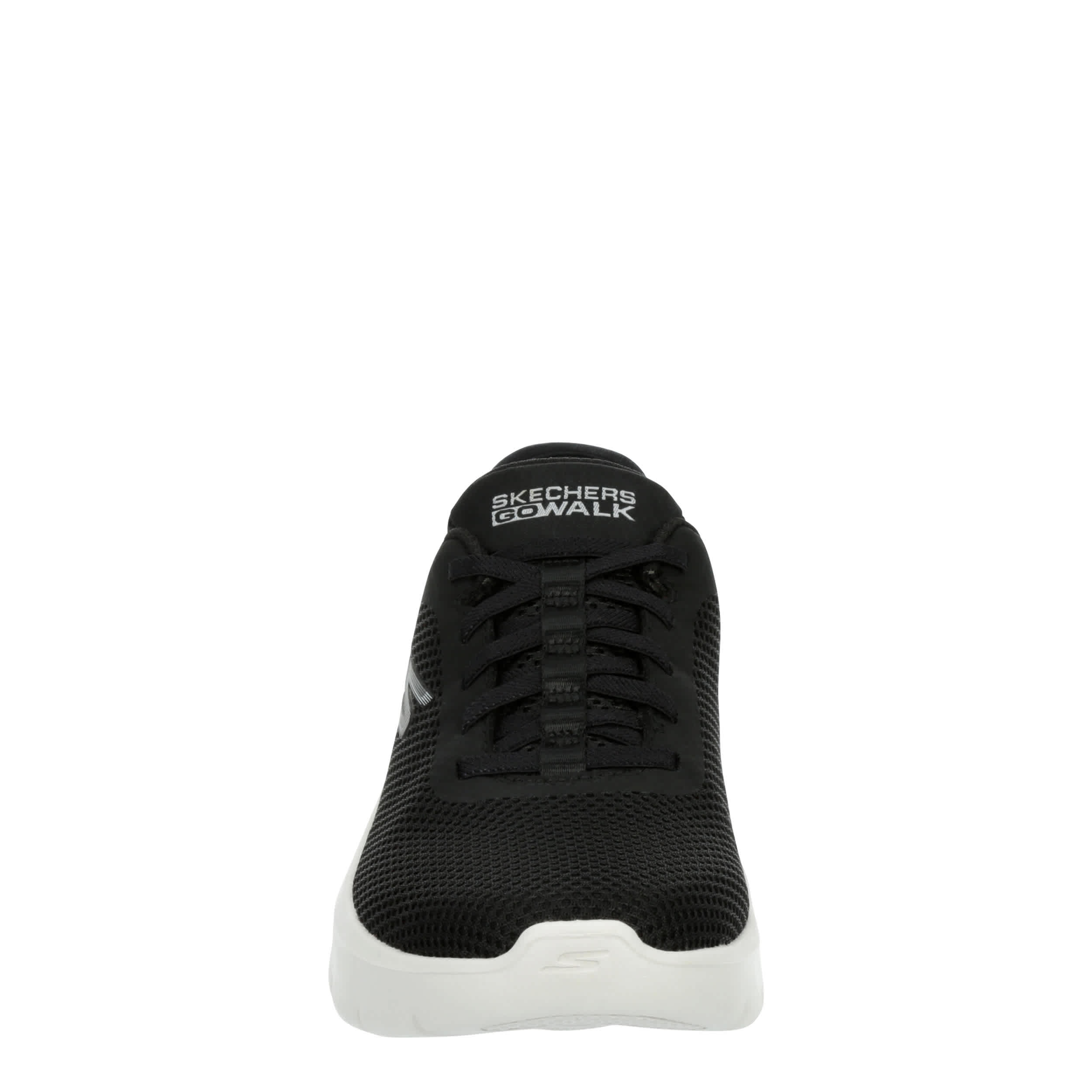 SKECHERS WOMENS SLIP-INS GO WALK FLEX GRAND ENTRY RUNNING SHOE - BLACK