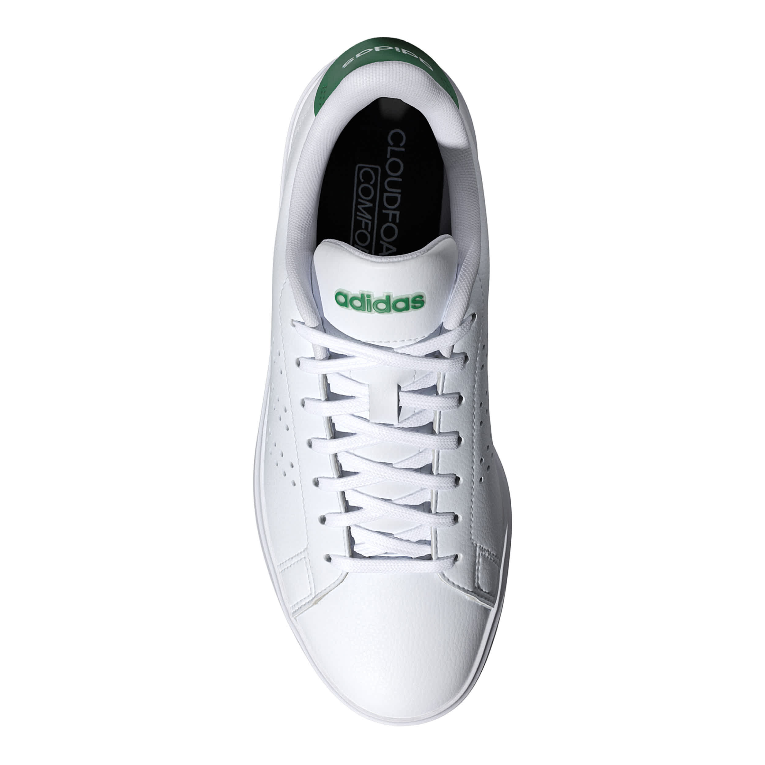ADIDAS WOMENS ADVANTAGE 2.0 SNEAKER - WHITE