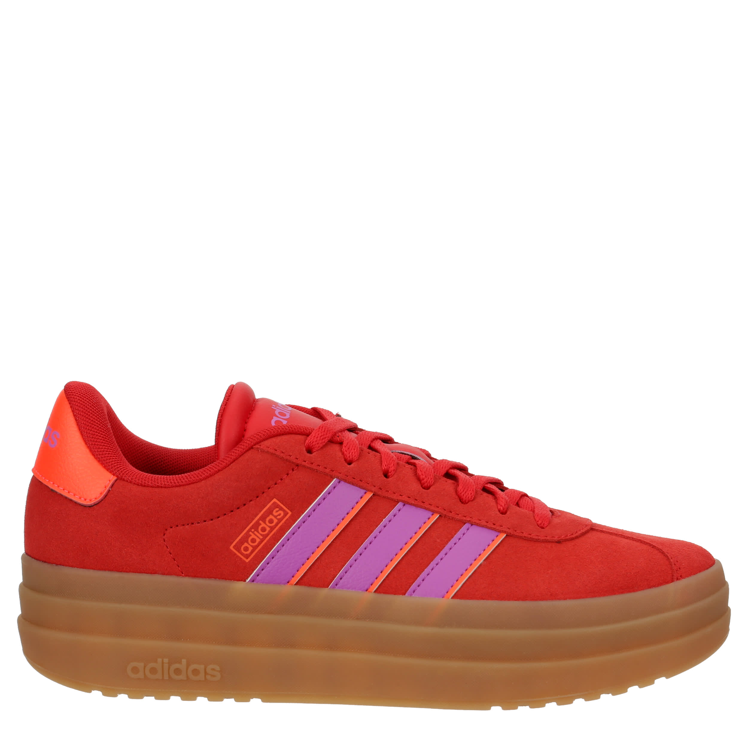 ADIDAS WOMENS VL COURT BOLD SNEAKER - OFF WHITE