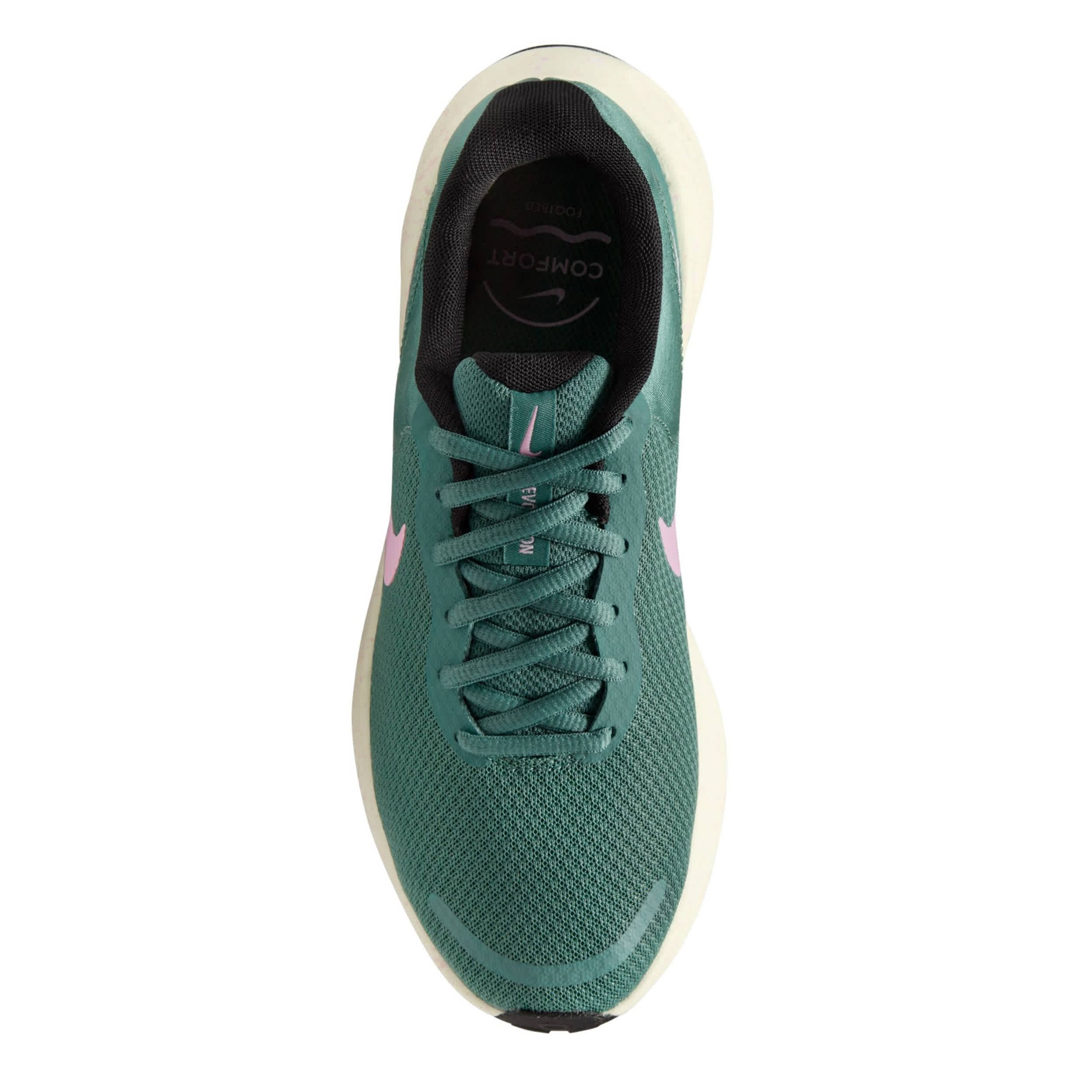 Green Nike Womens Revolution 7 Running Shoe | Rack Room Shoes display picture 1