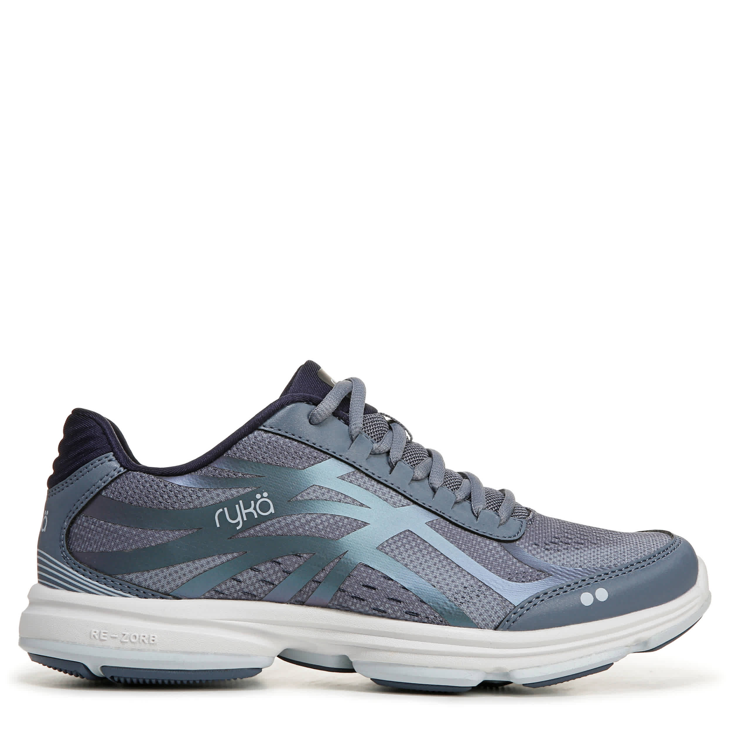 RYKA-WOMENS DEVOTION PLUS 3 WALKING SHOE-BLUE & GREY