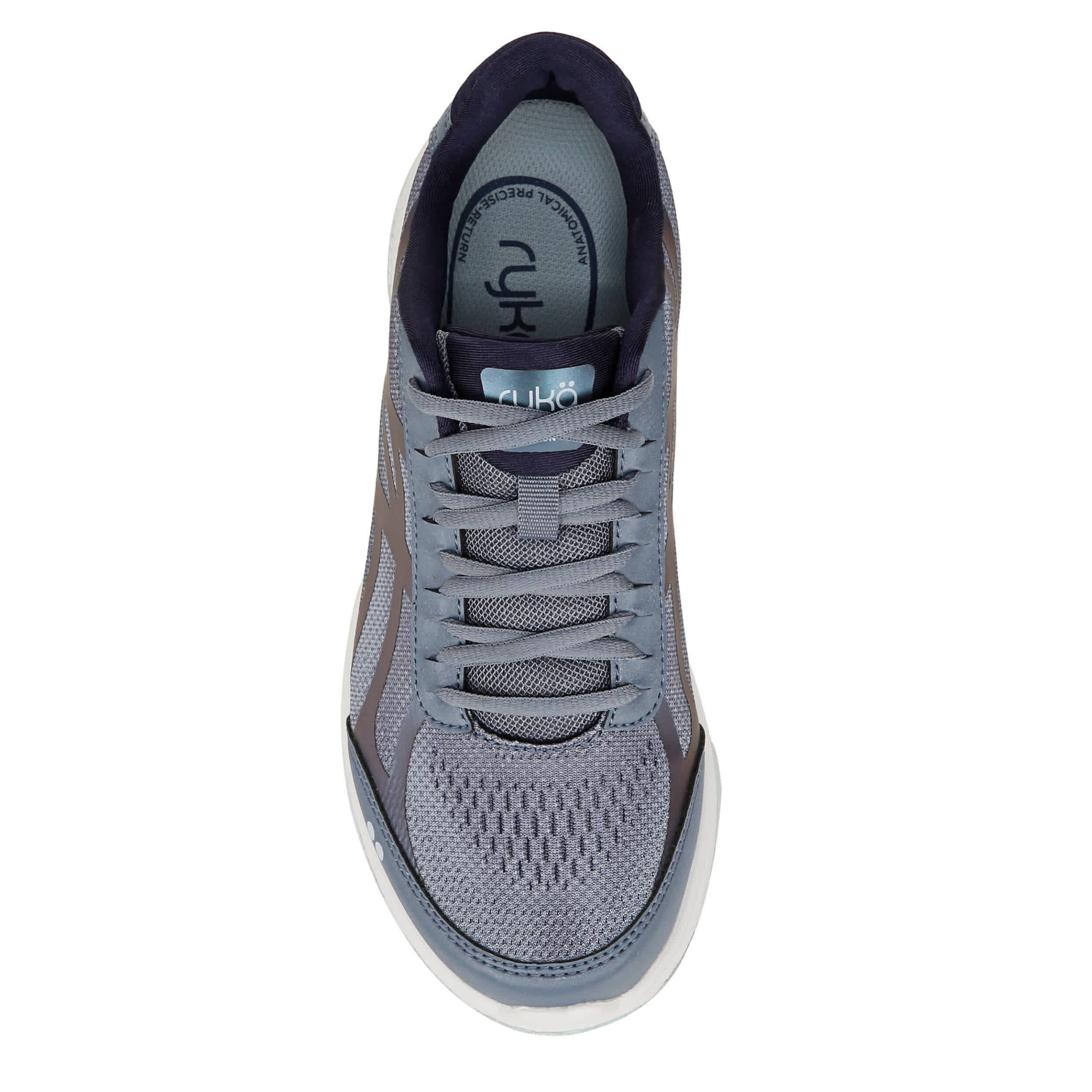RYKA-WOMENS DEVOTION PLUS 3 WALKING SHOE-BLUE & GREY
