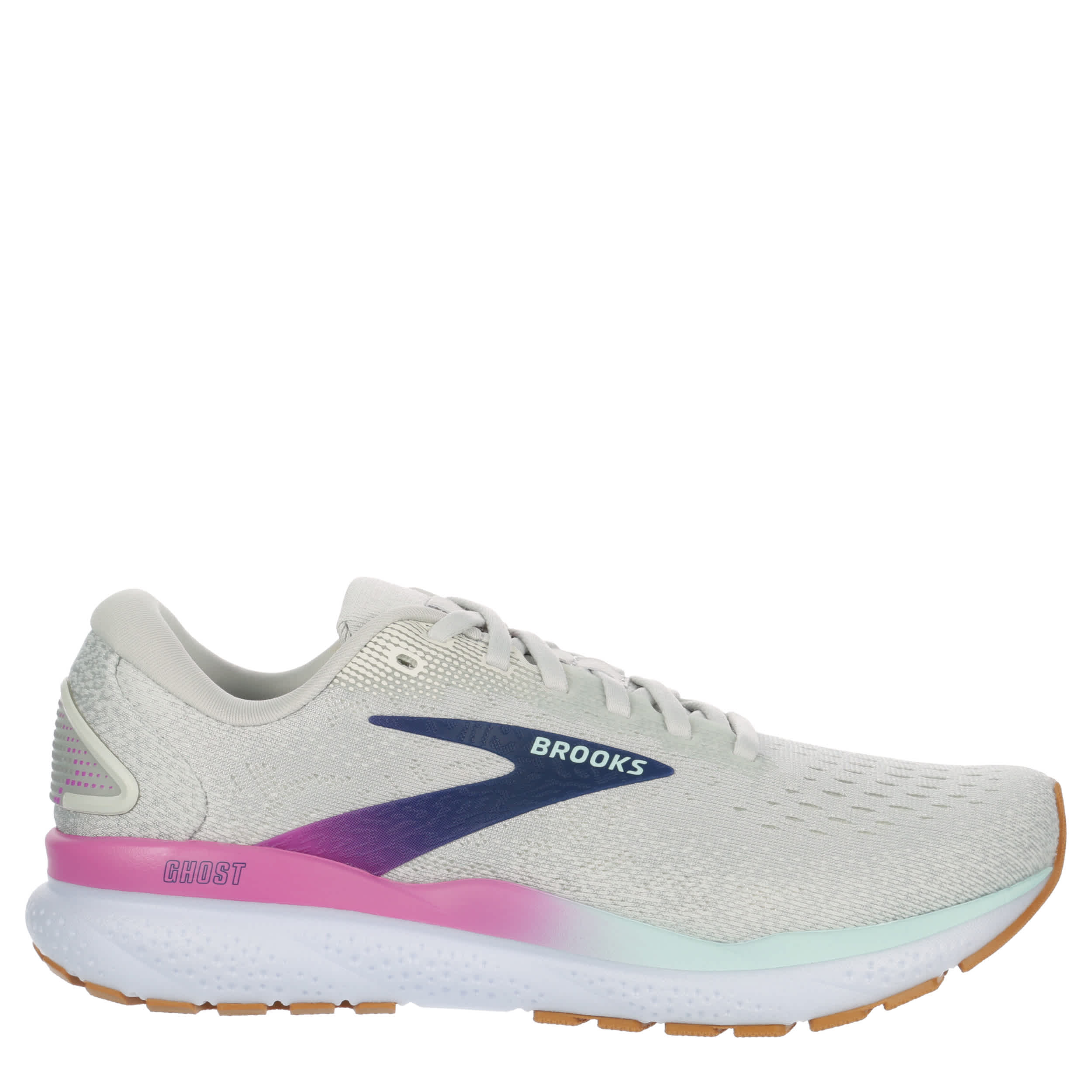 BROOKS WOMENS GHOST 16 RUNNING SHOE - GREY