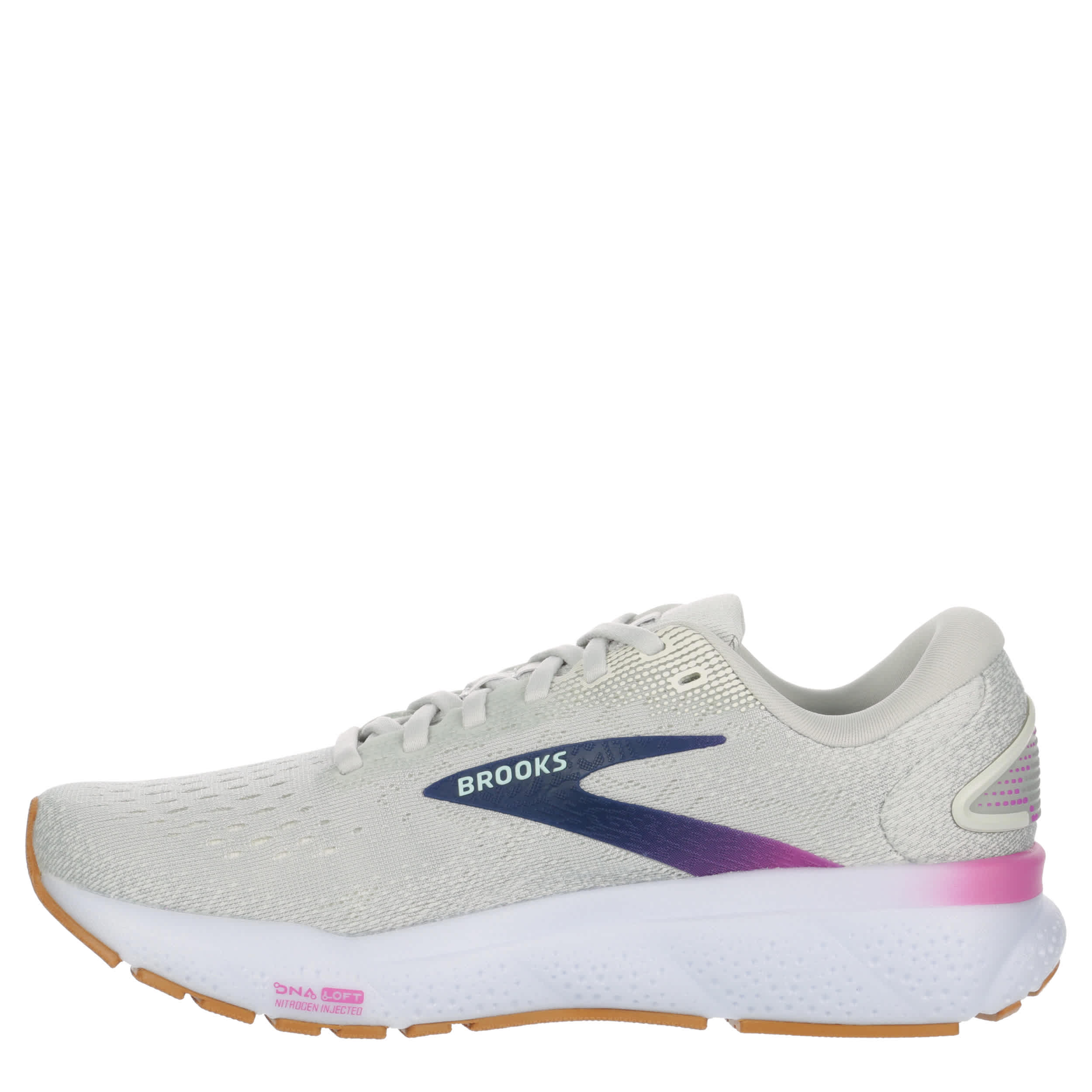 BROOKS WOMENS GHOST 16 RUNNING SHOE - GREY