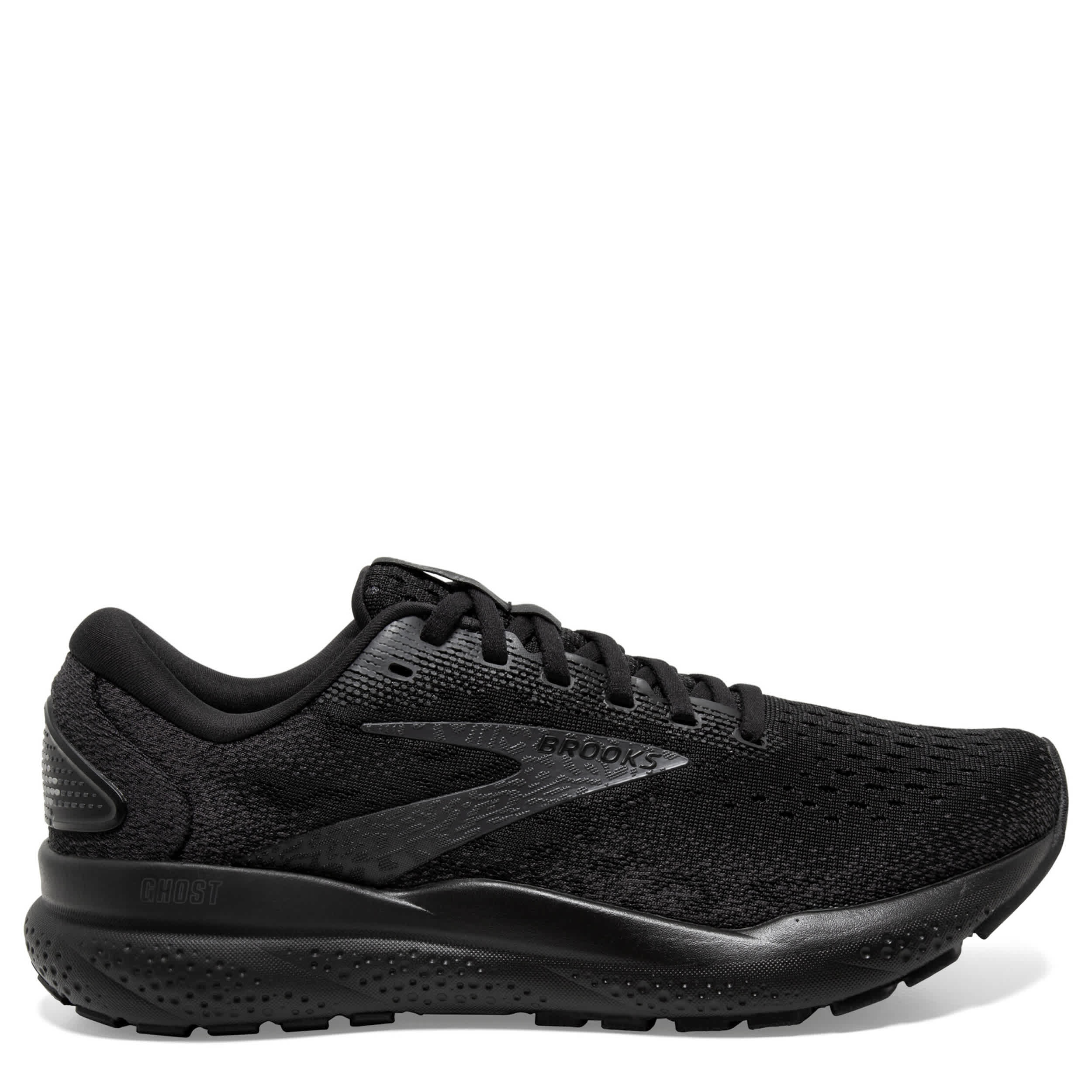 BROOKS WOMENS GHOST 16 RUNNING SHOE - BLACK