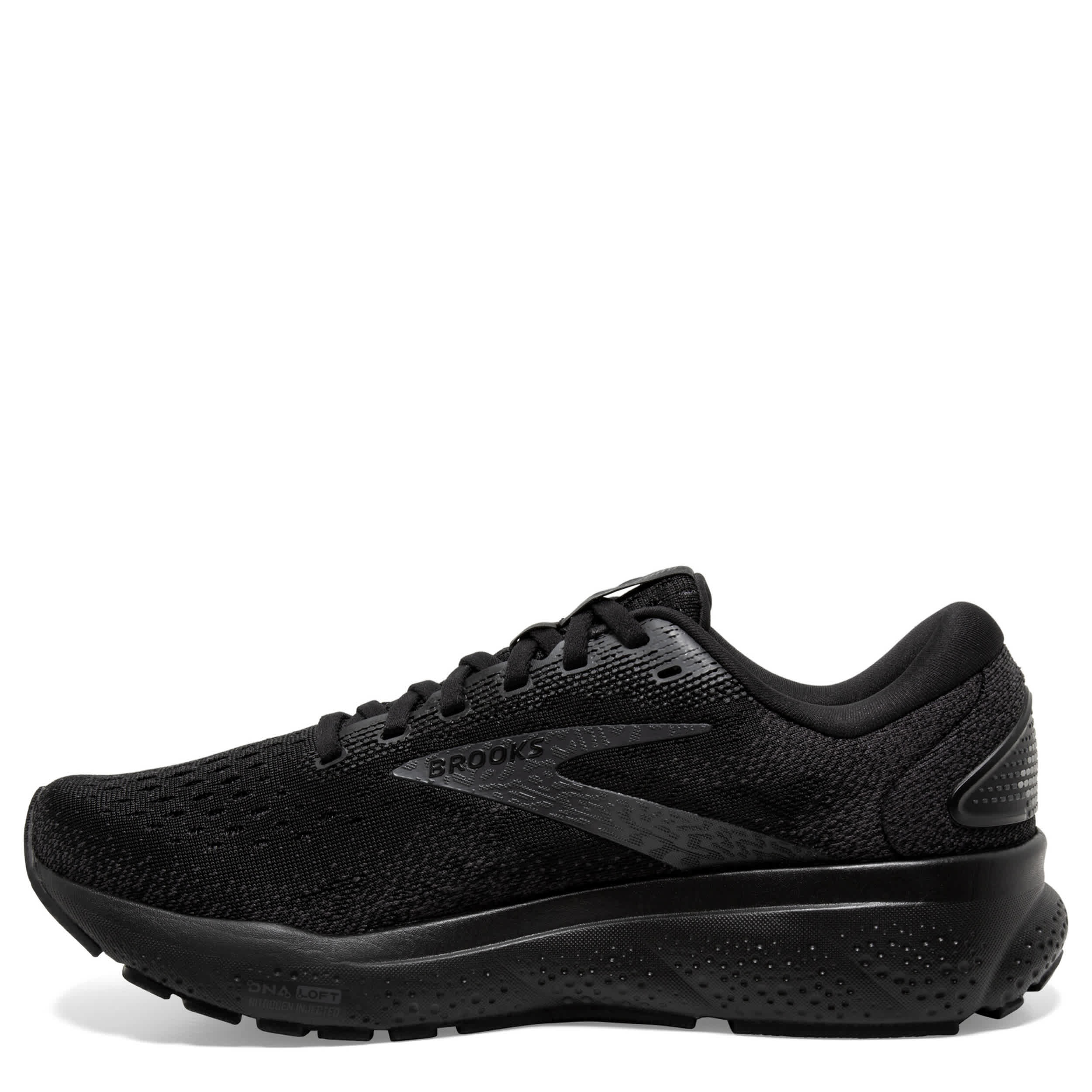 BROOKS WOMENS GHOST 16 RUNNING SHOE - BLACK