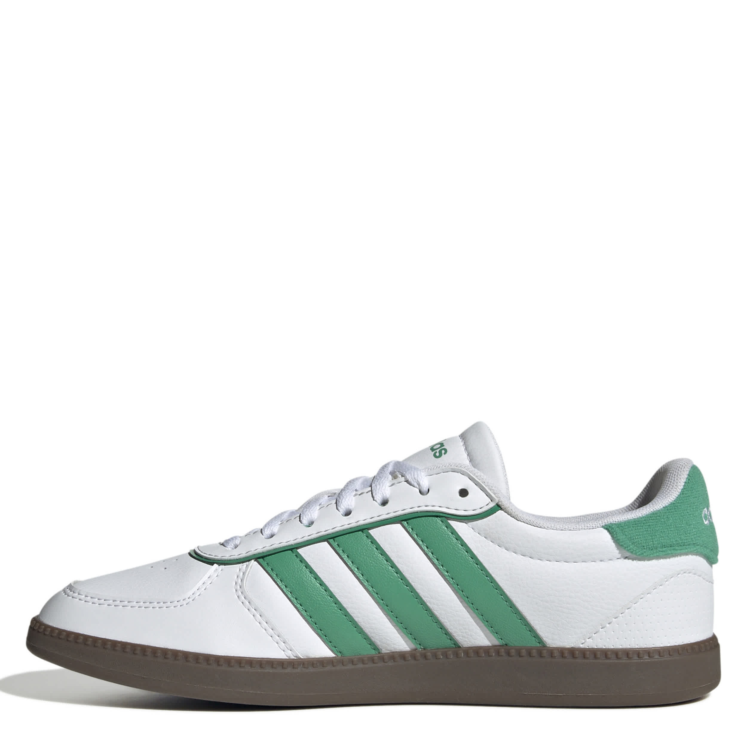 ADIDAS WOMENS BREAKNET SLEEK SNEAKER - WHITE
