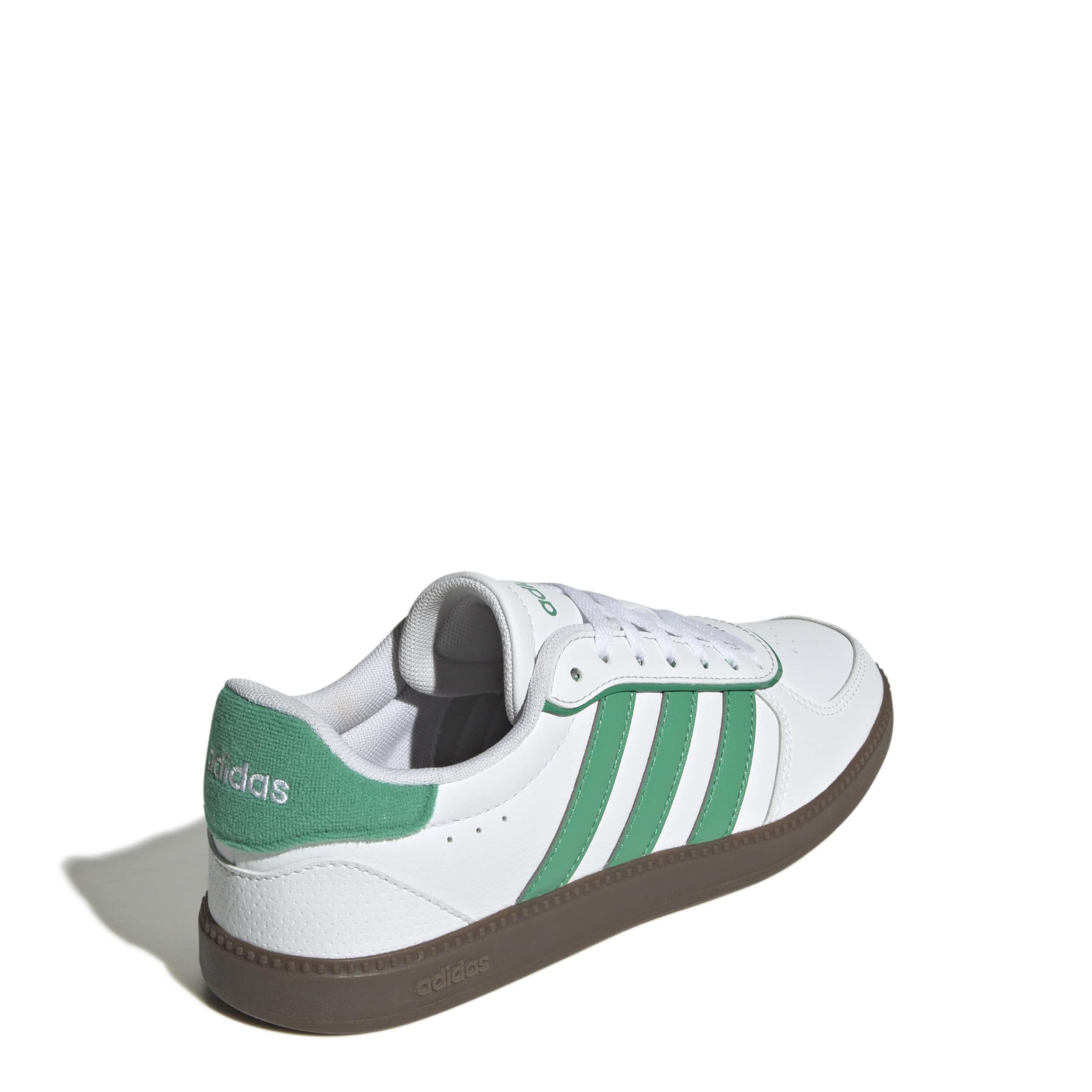 ADIDAS WOMENS BREAKNET SLEEK SNEAKER - WHITE