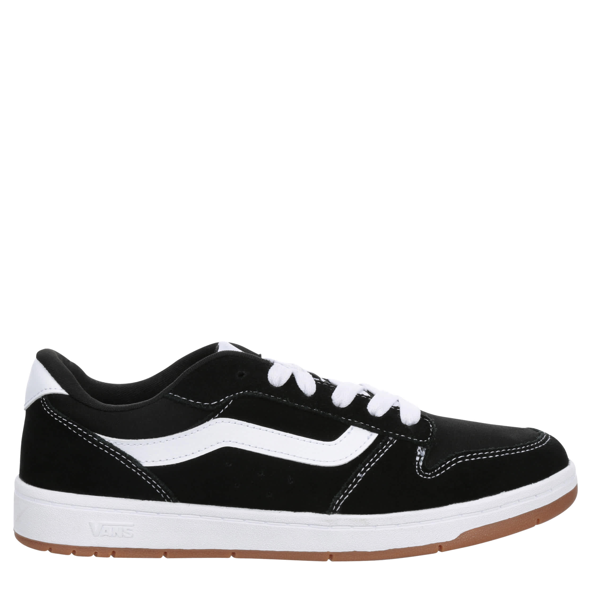 VANS-WOMENS RYLAND SNEAKER-BLACK & WHITE