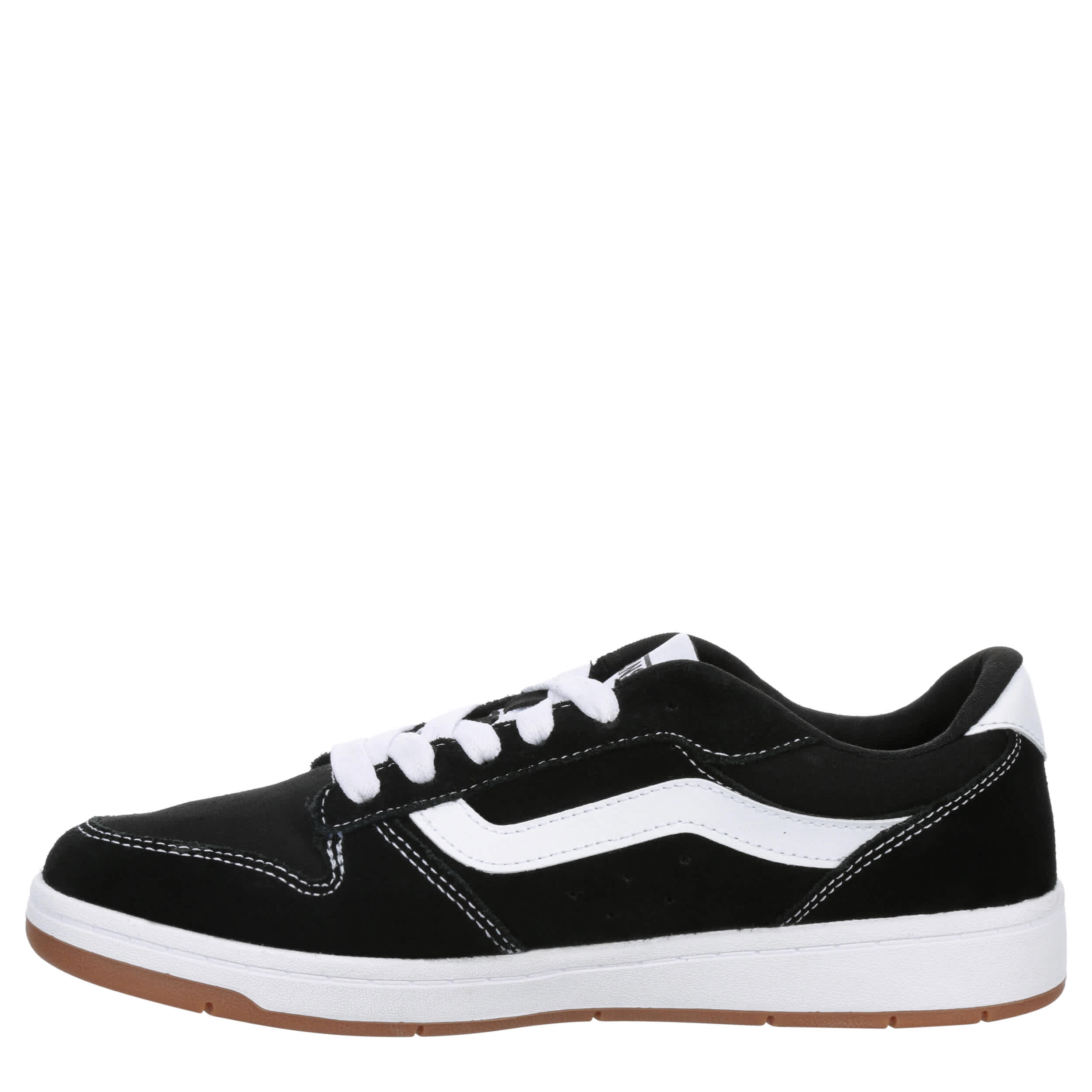VANS-WOMENS RYLAND SNEAKER-BLACK & WHITE
