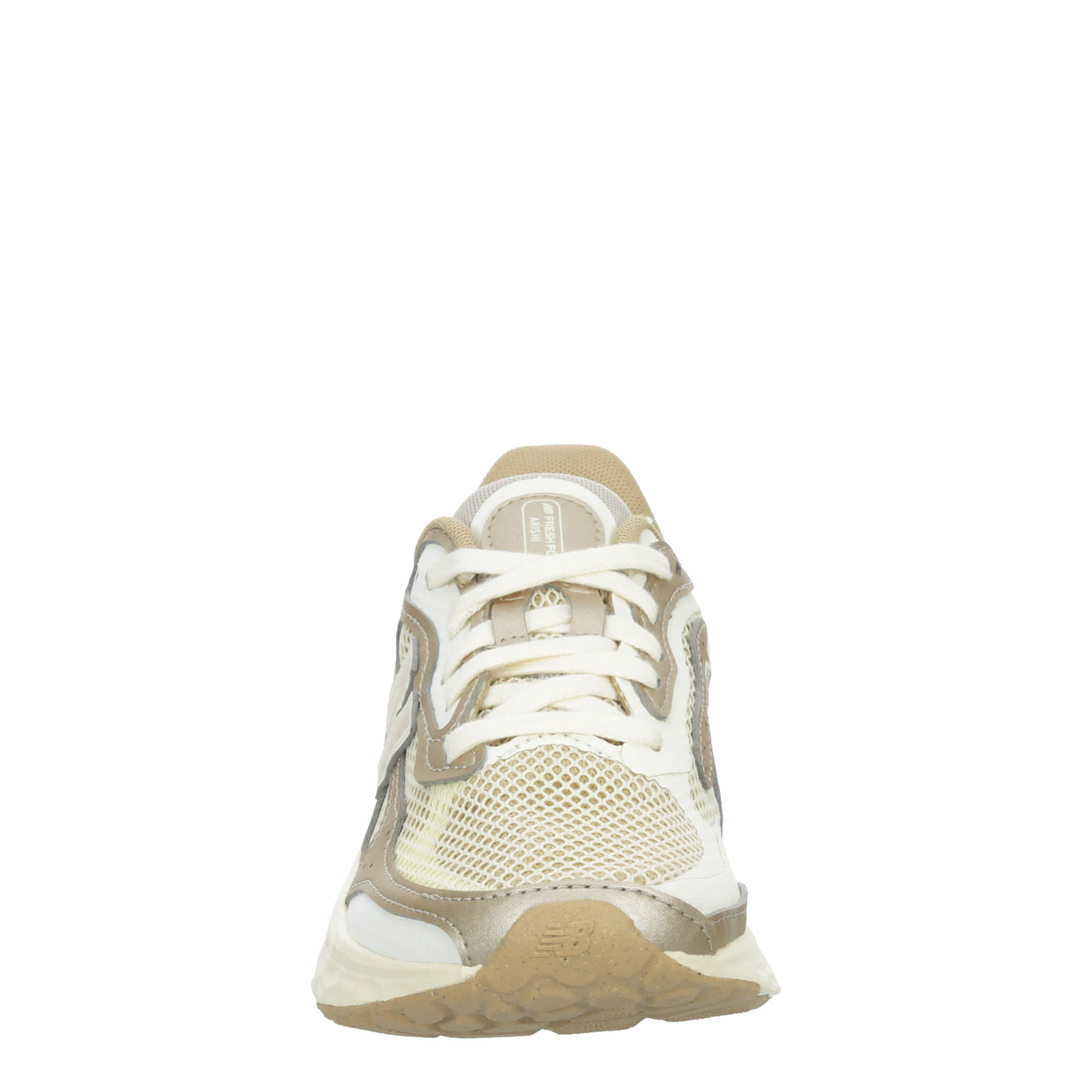 NEW BALANCE WOMENS FRESH FOAM ARISHI TIRALUX RUNNING SHOE - OFF WHITE