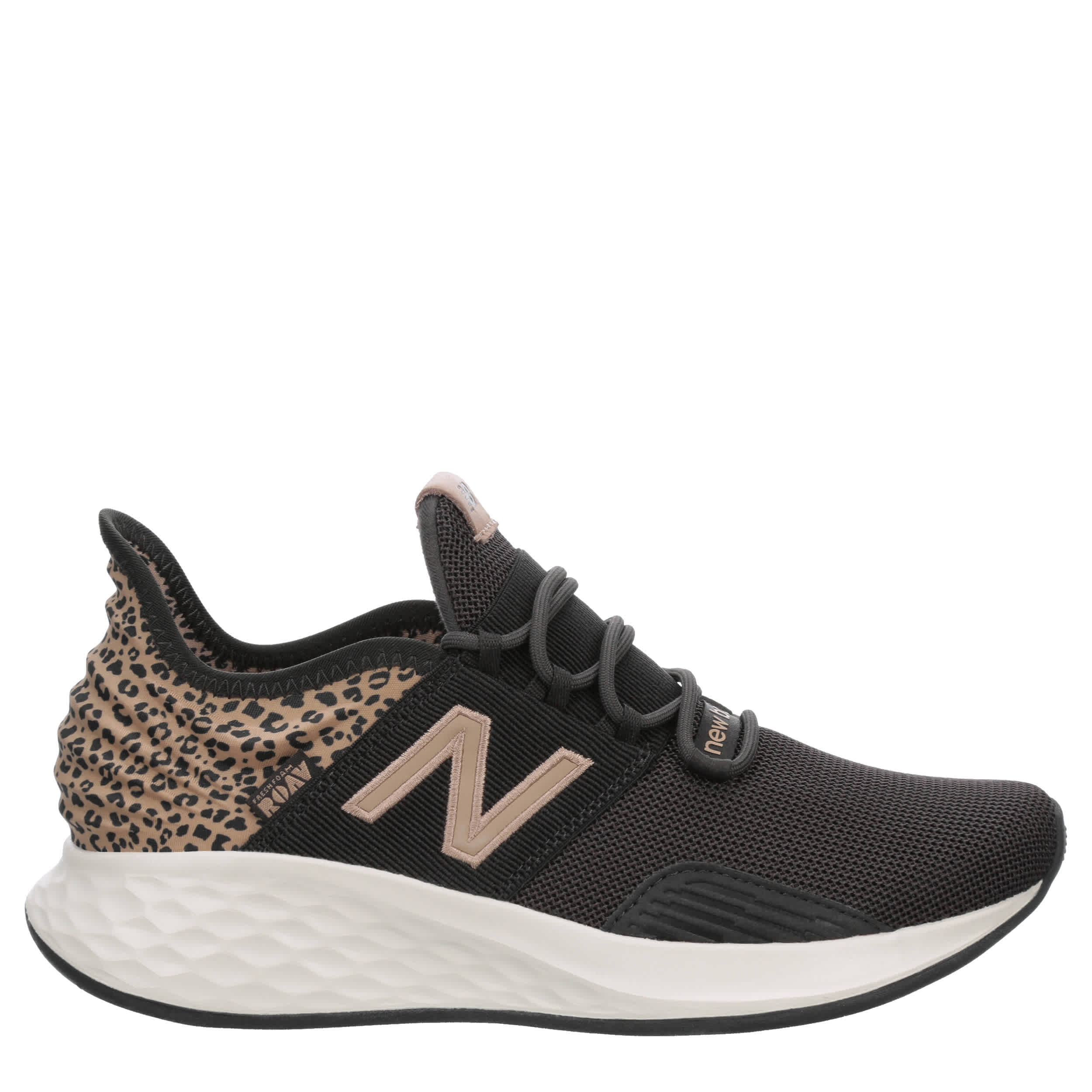 NEW BALANCE WOMENS FRESH FOAM ROAV RUNNING SHOE - DARK GREY