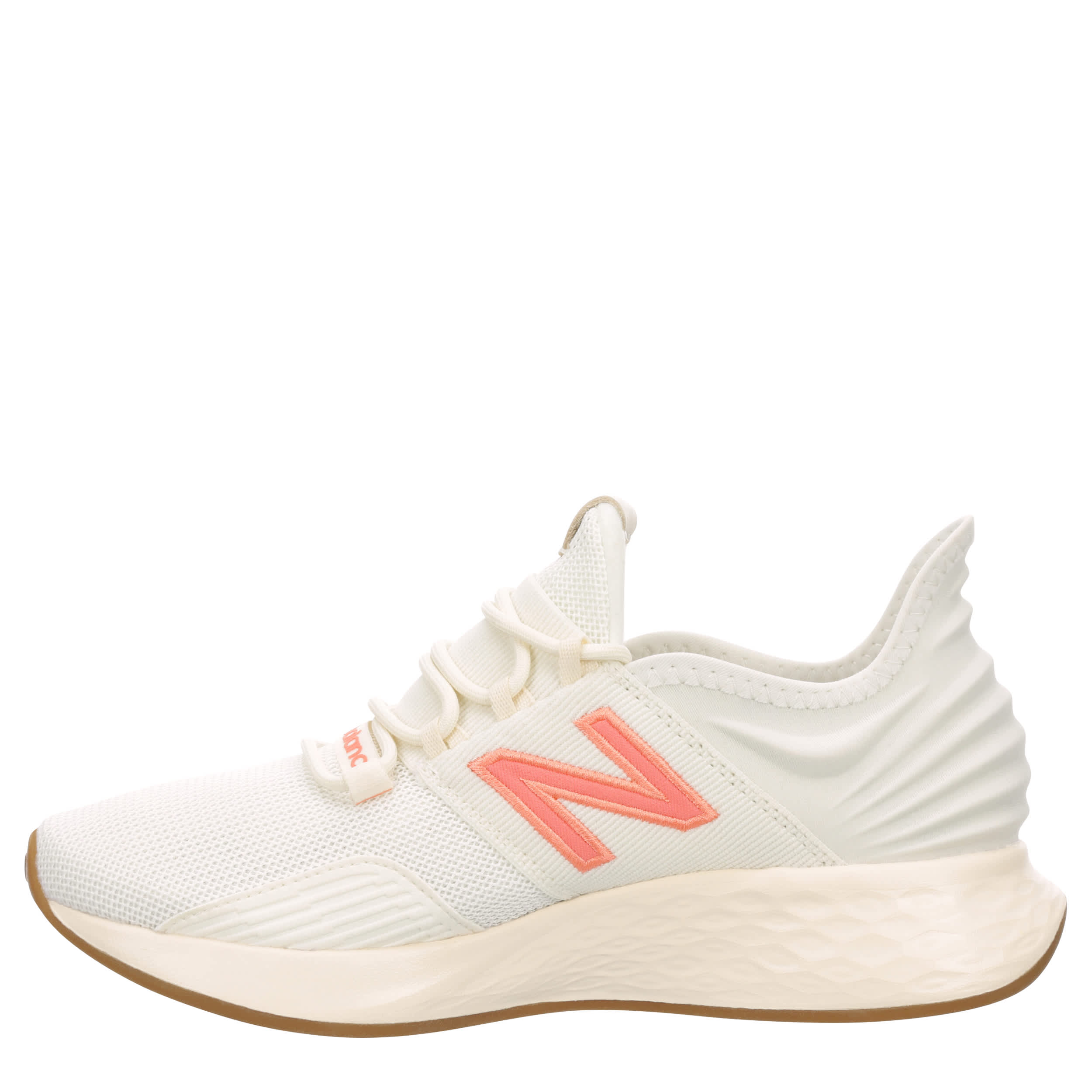 NEW BALANCE WOMENS FRESH FOAM ROAV RUNNING SHOE - OFF WHITE