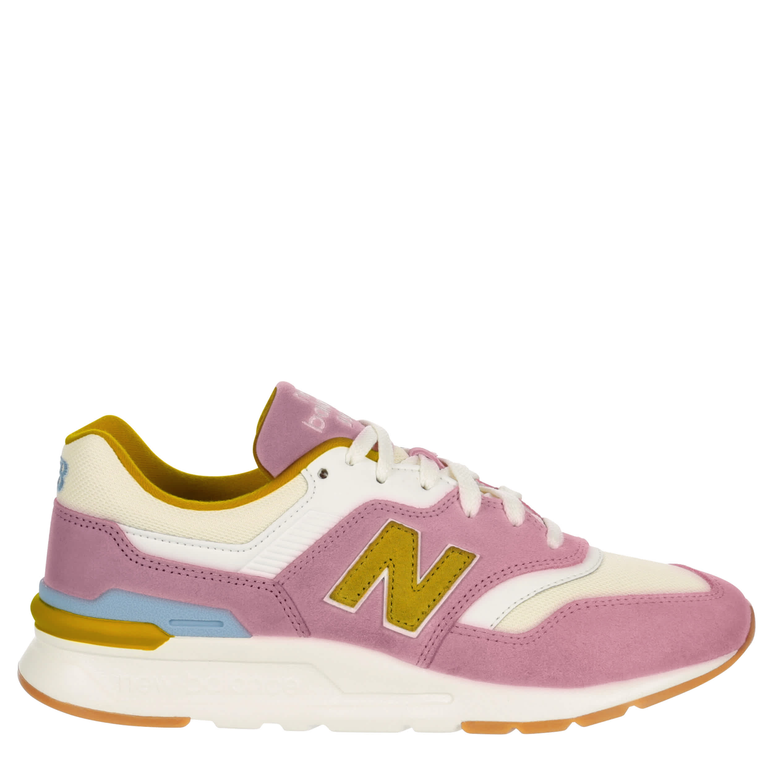 NEW BALANCE WOMENS 997H SNEAKER - PINK