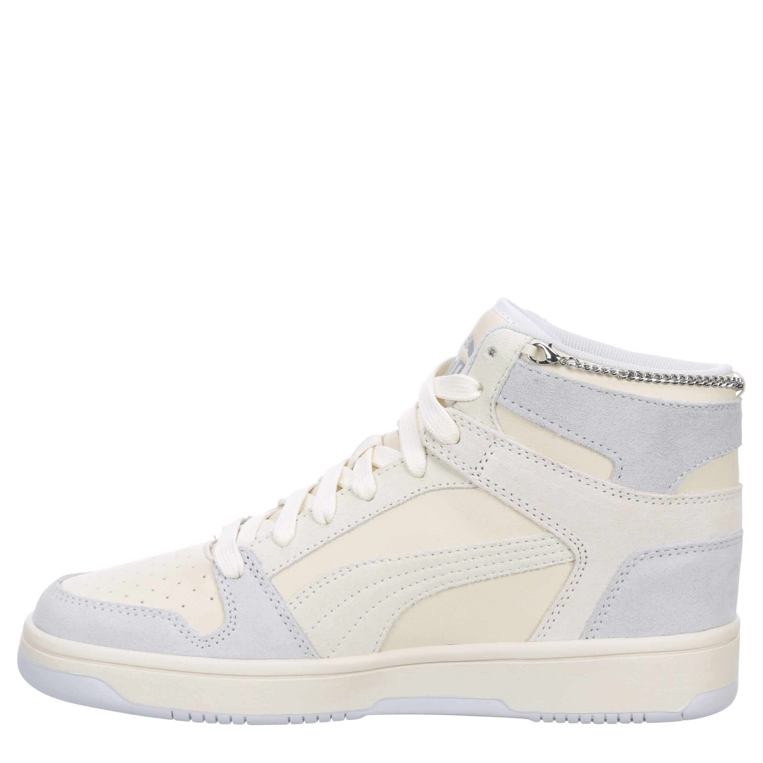 PUMA WOMENS REBOUND LAYUP SNEAKER - OFF WHITE