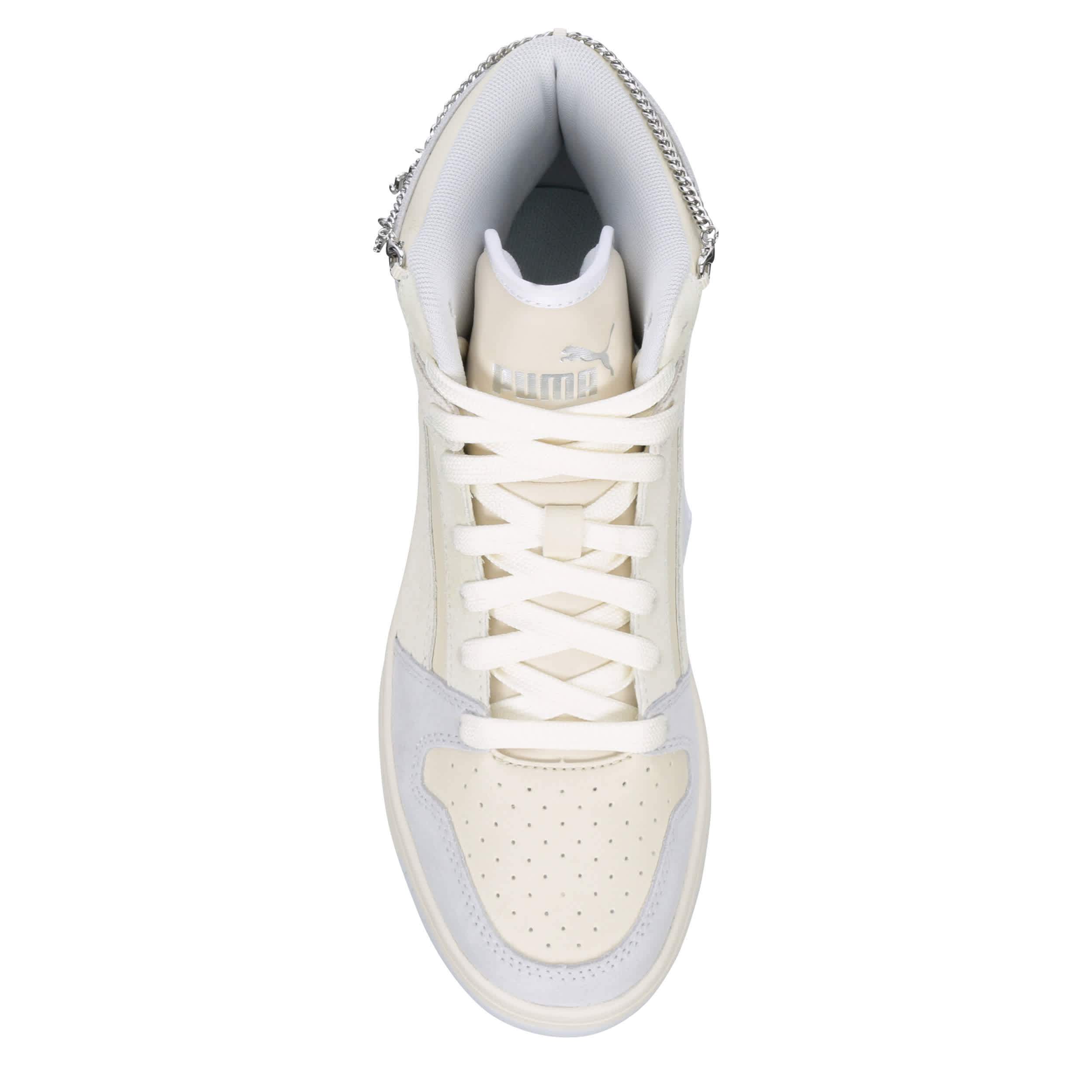 PUMA WOMENS REBOUND LAYUP SNEAKER - OFF WHITE