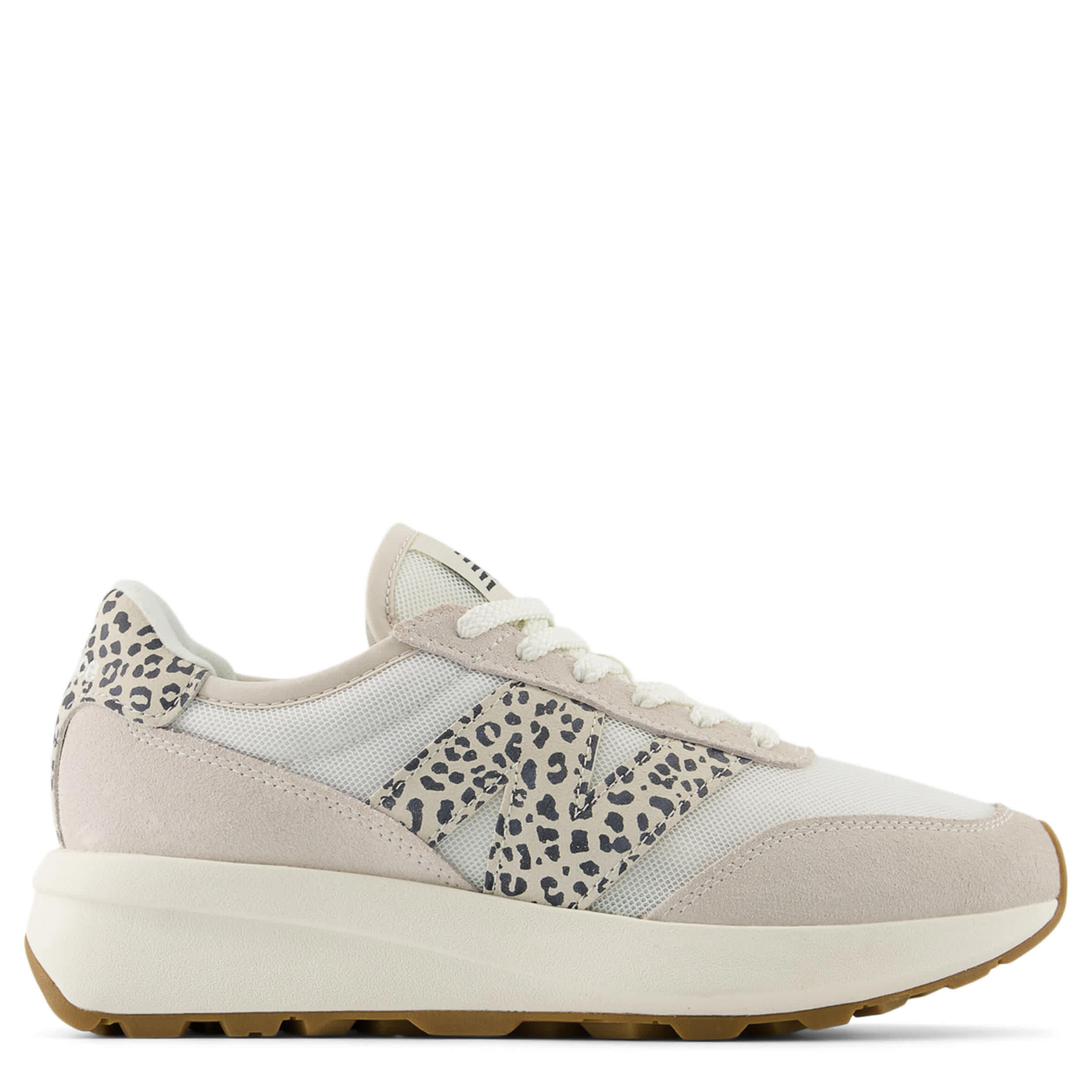 NEW BALANCE WOMENS 370 SNEAKER - OFF WHITE
