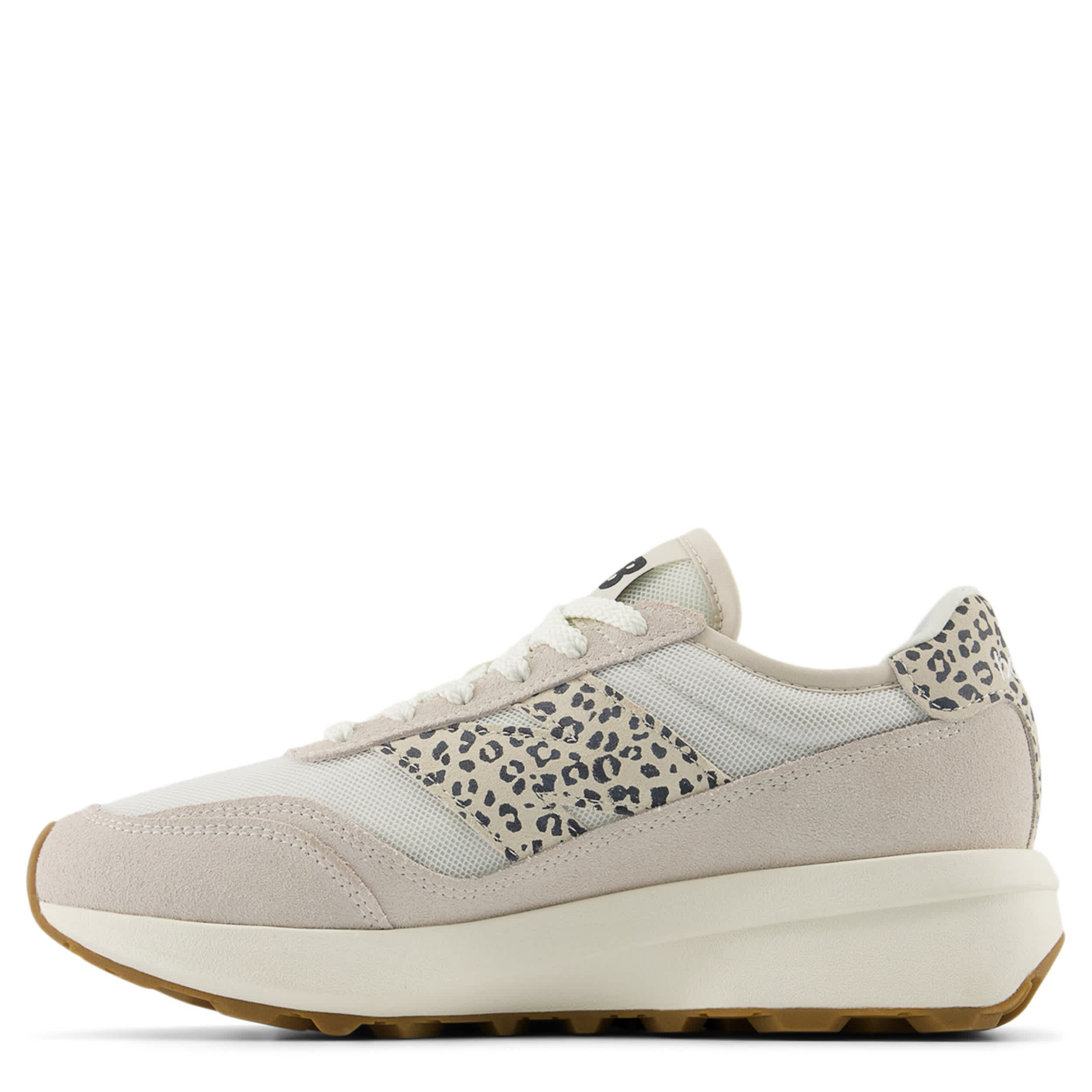 NEW BALANCE WOMENS 370 SNEAKER - OFF WHITE