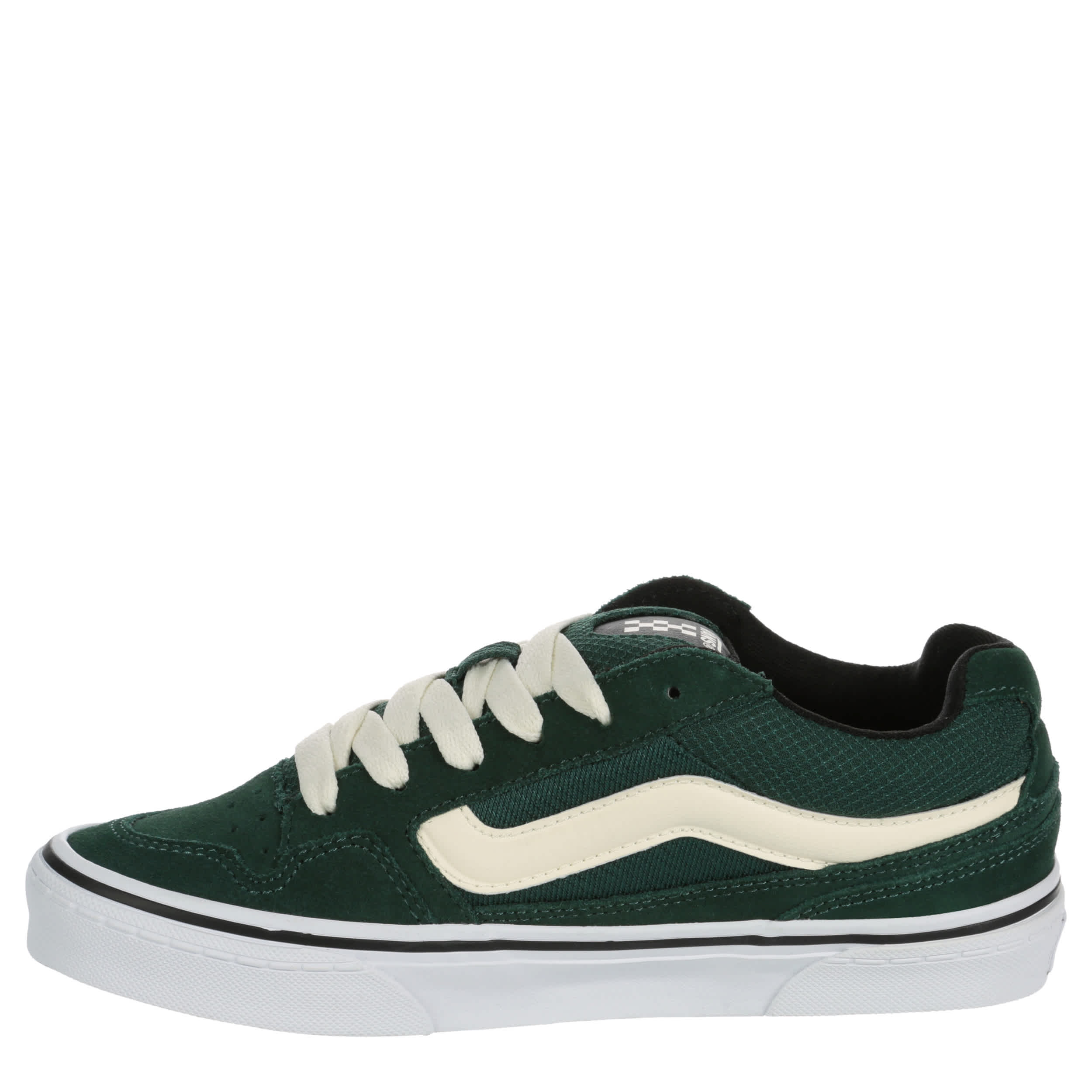 VANS-WOMENS CALDRONE SNEAKER-GREEN & WHITE
