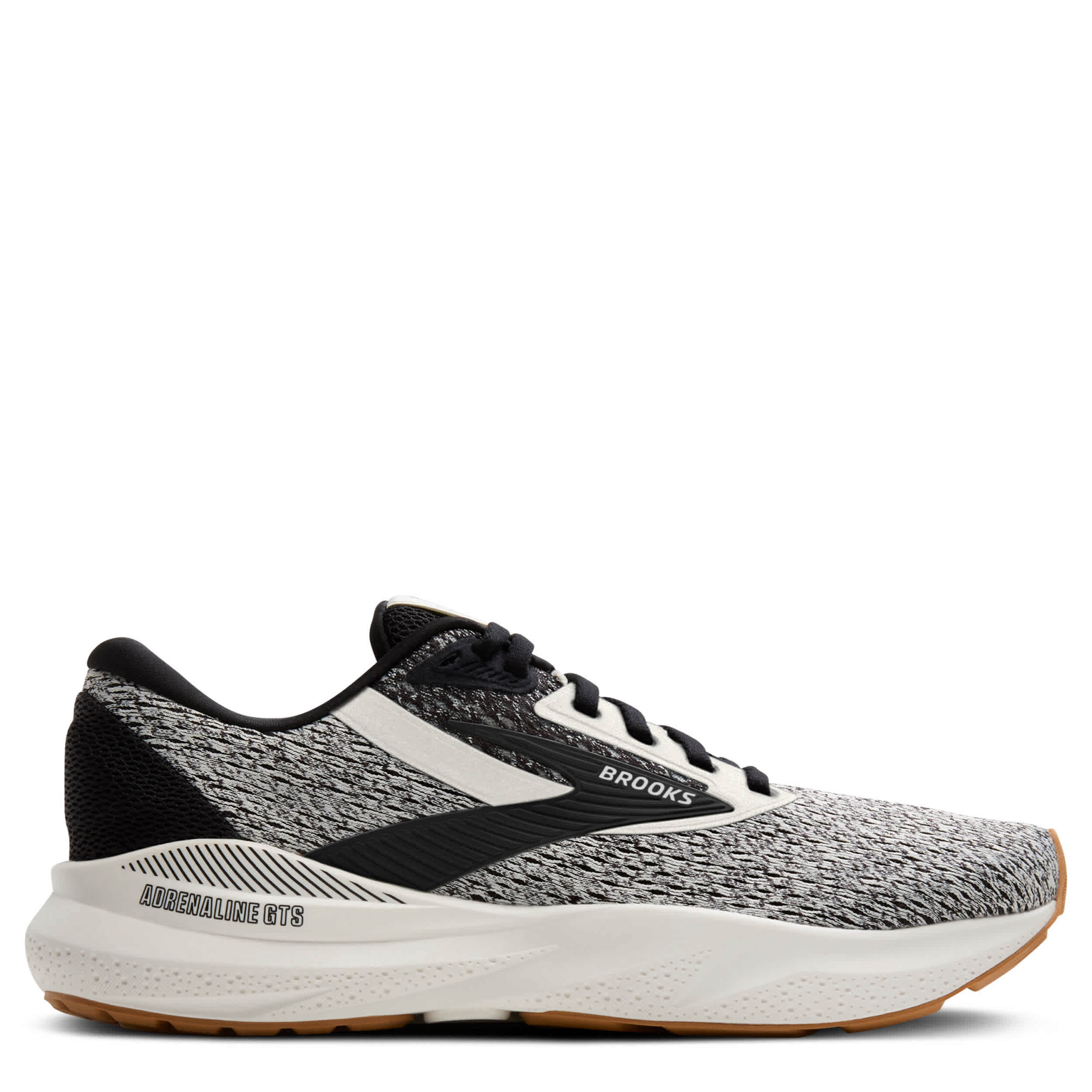 BROOKS WOMENS ADRENALINE GTS 24 RUNNING SHOE - WHITE