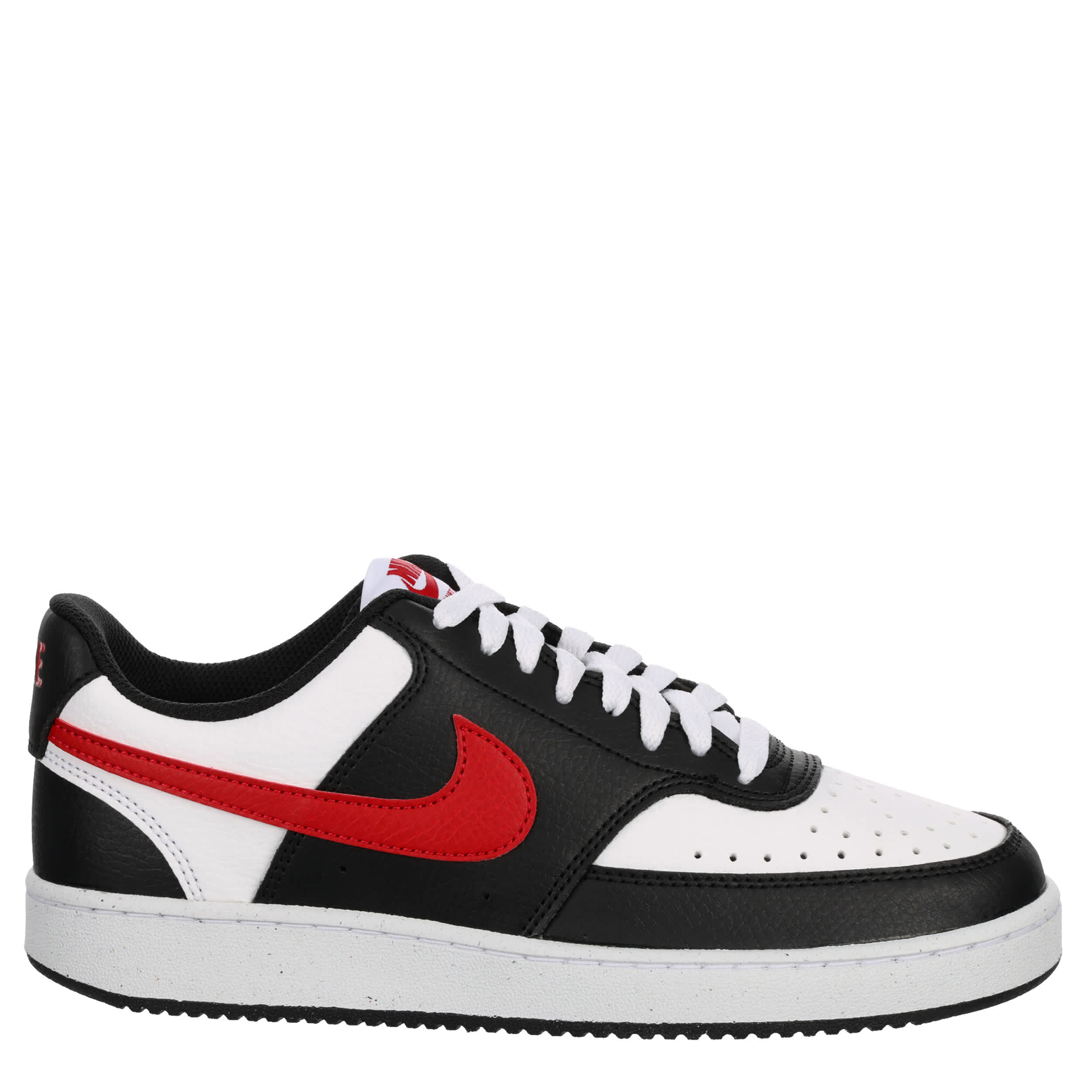 NIKE WOMENS COURT VISION LOW SNEAKER - WHITE