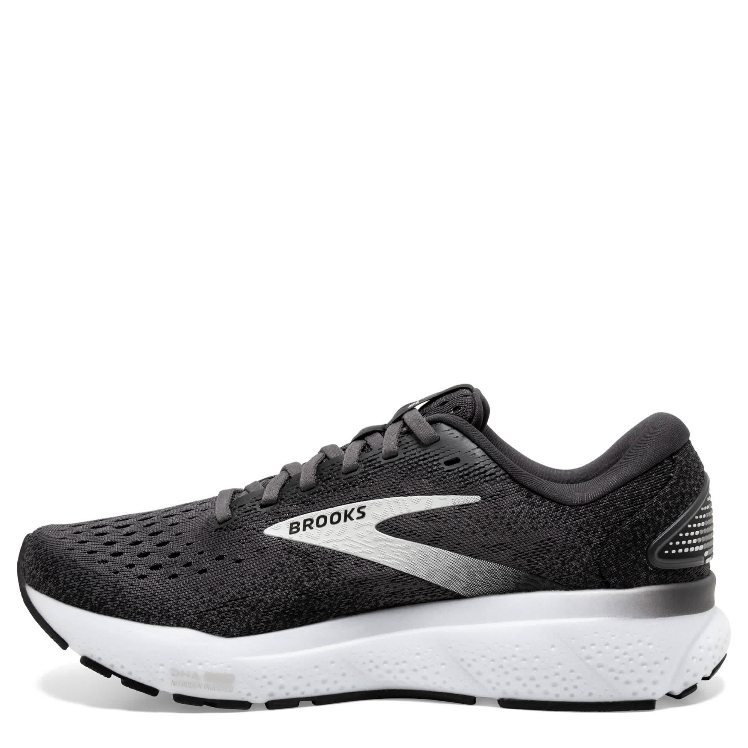 BROOKS WOMENS GHOST 16 RUNNING SHOE - BLACK