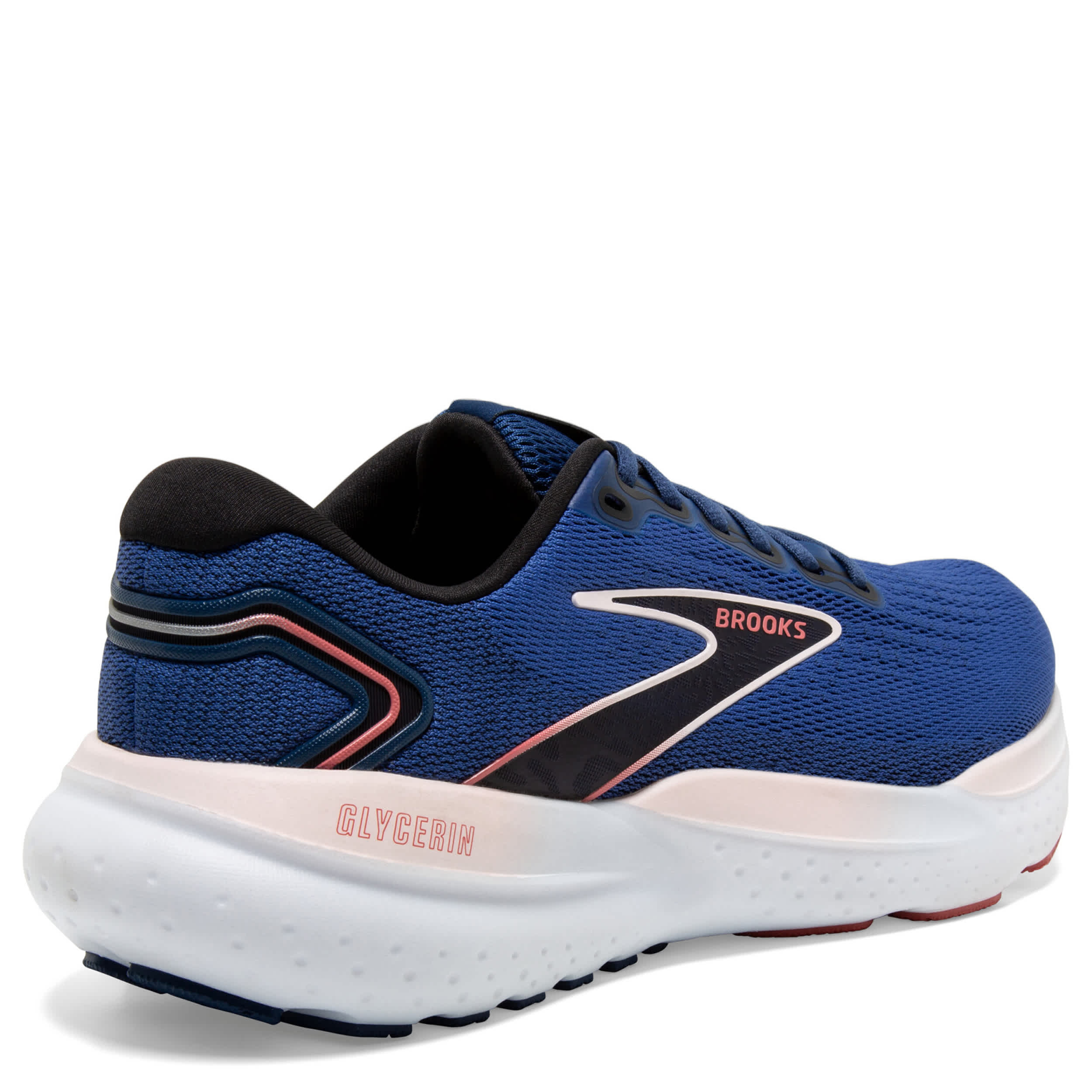 BROOKS WOMENS GLYCERIN 21 RUNNING SHOE - BLUE