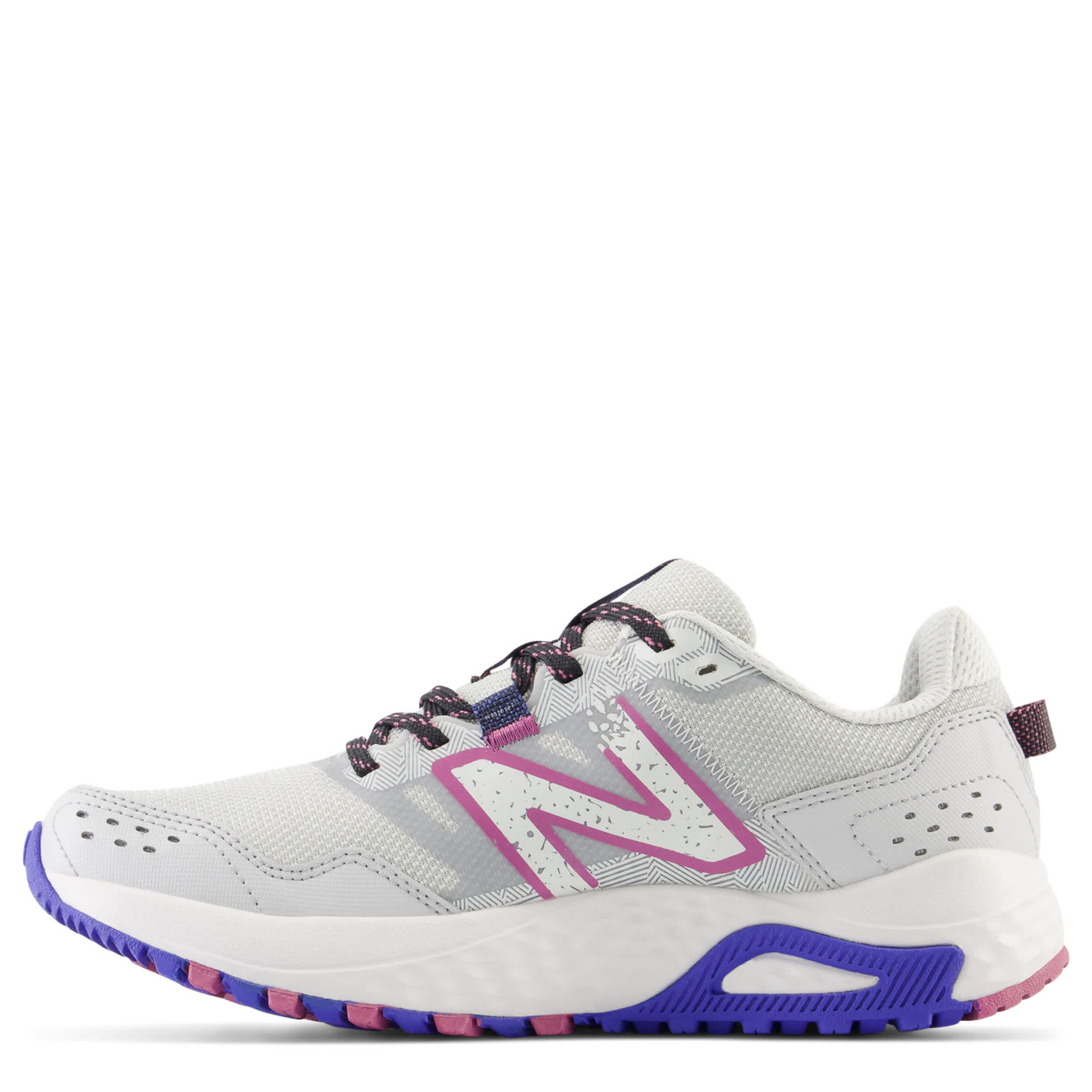 NEW BALANCE WOMENS 410 TRAIL SHOE - GREY