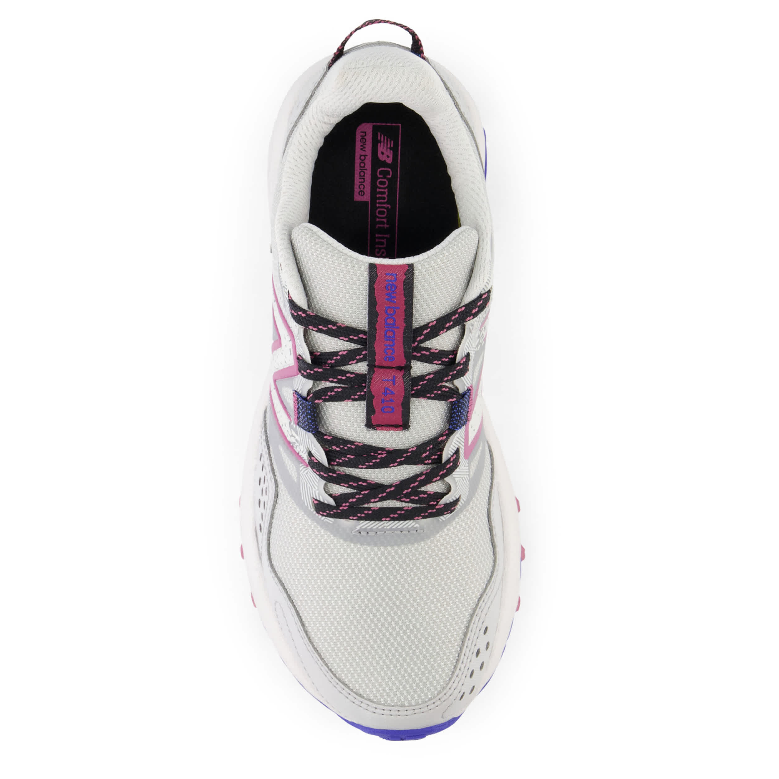 NEW BALANCE WOMENS 410 TRAIL SHOE - GREY