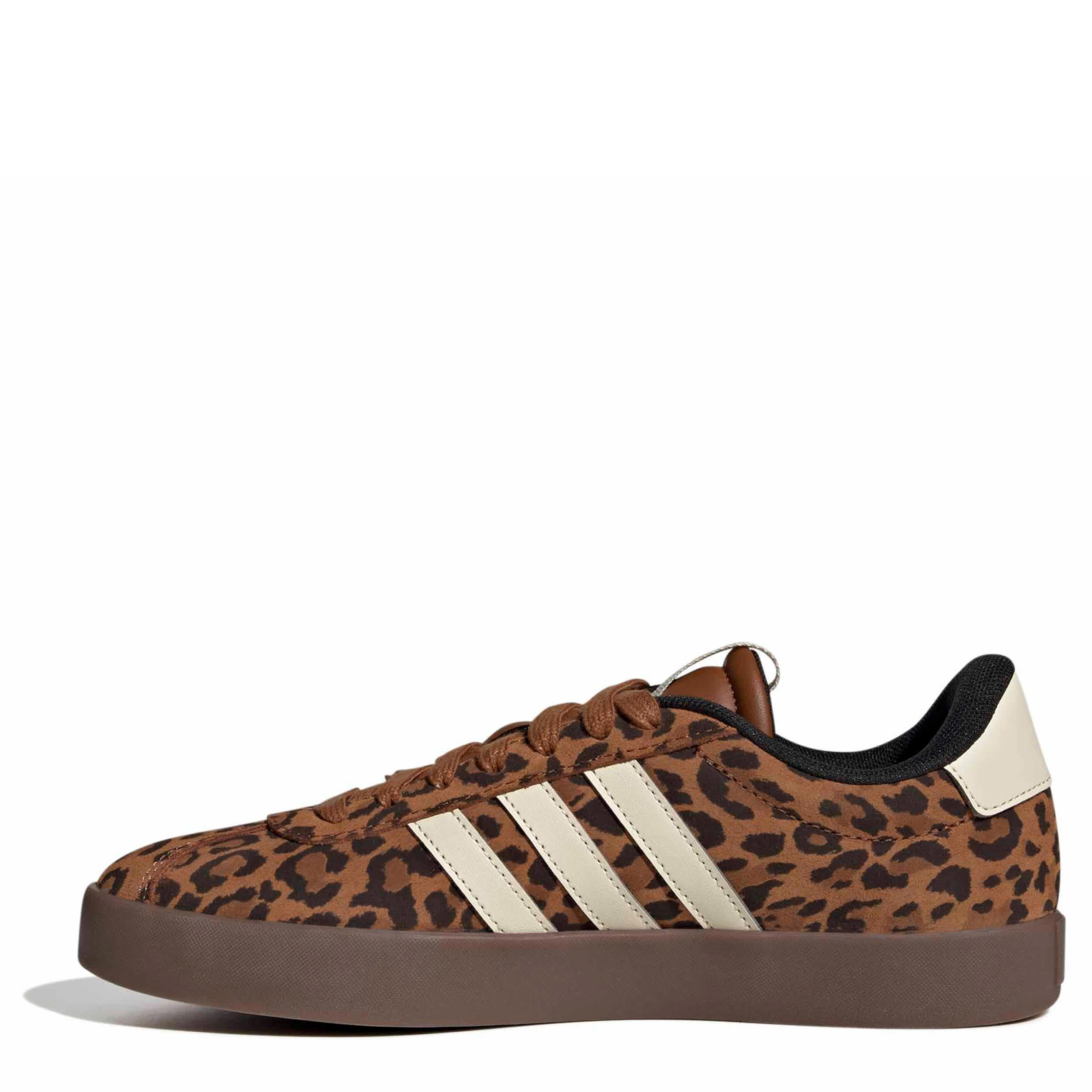 ADIDAS WOMENS VL COURT 3.0 SNEAKER - LEOPARD