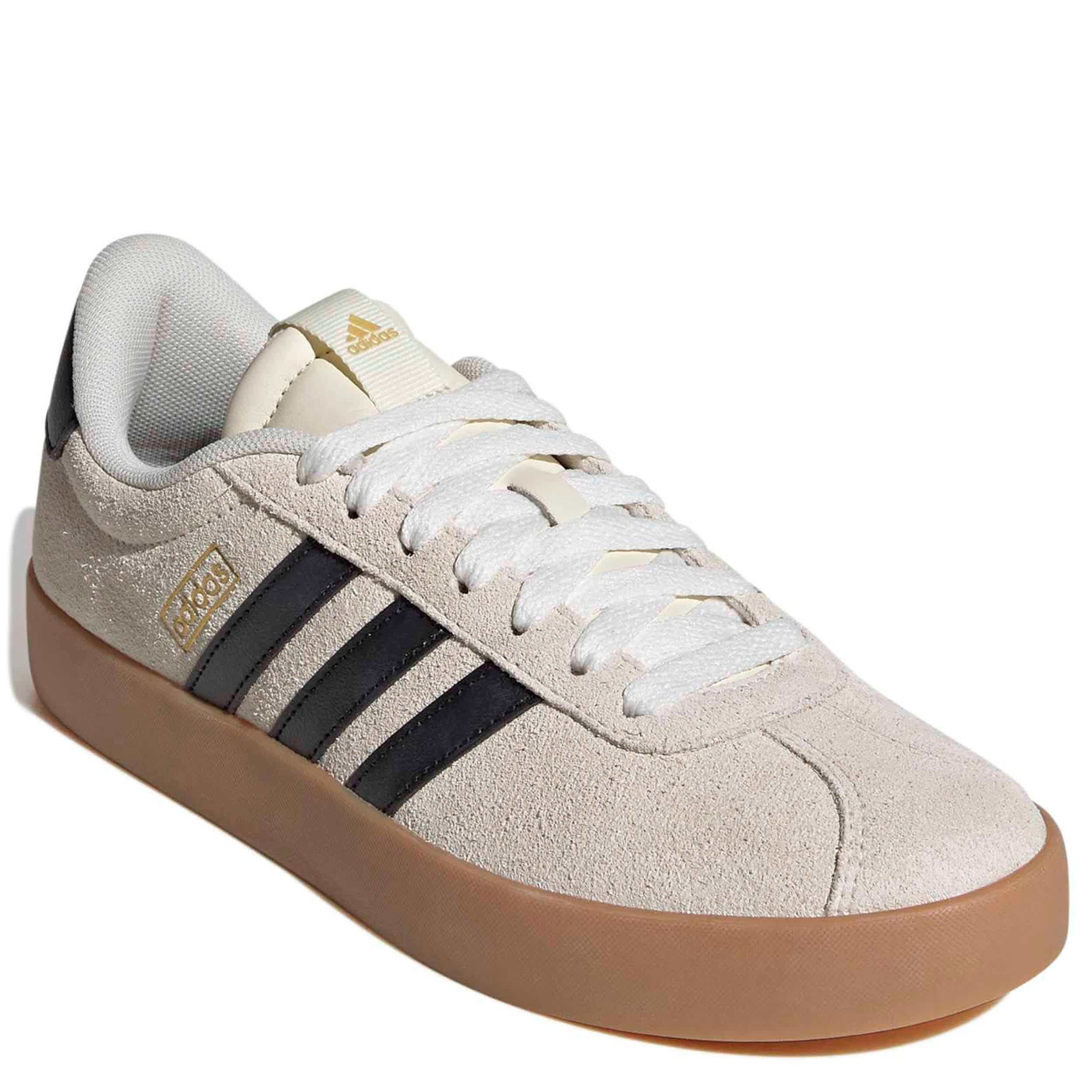 Ivory Adidas Womens Vl Court 3.0 Sneaker | Rack Room Shoes