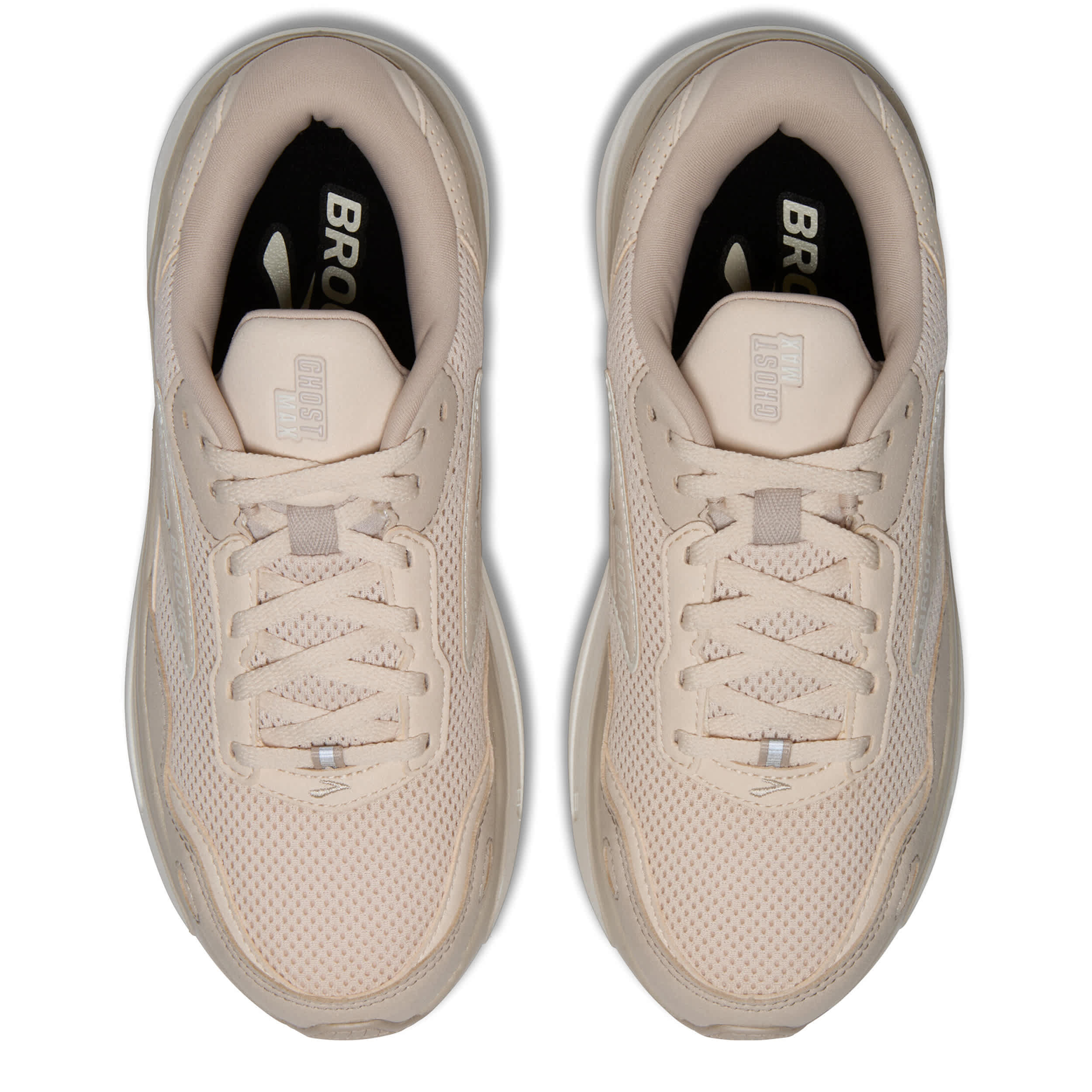 BROOKS-WOMENS GHOST MAX SE RUNNING SHOE-PEACH & OFF WHITE