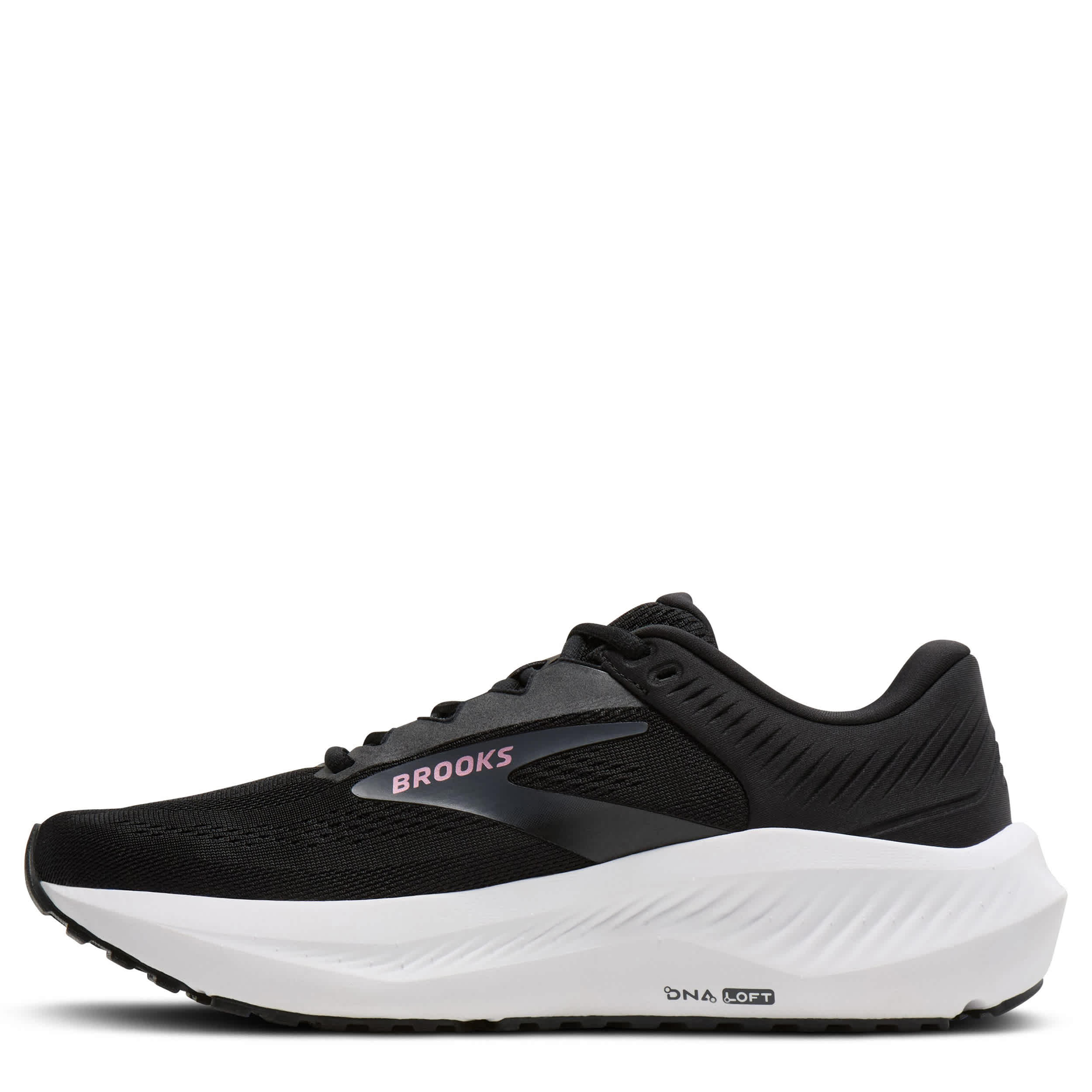 BROOKS-WOMENS ANTHEM 8 RUNNING SHOE-BLACK & PALE PINK